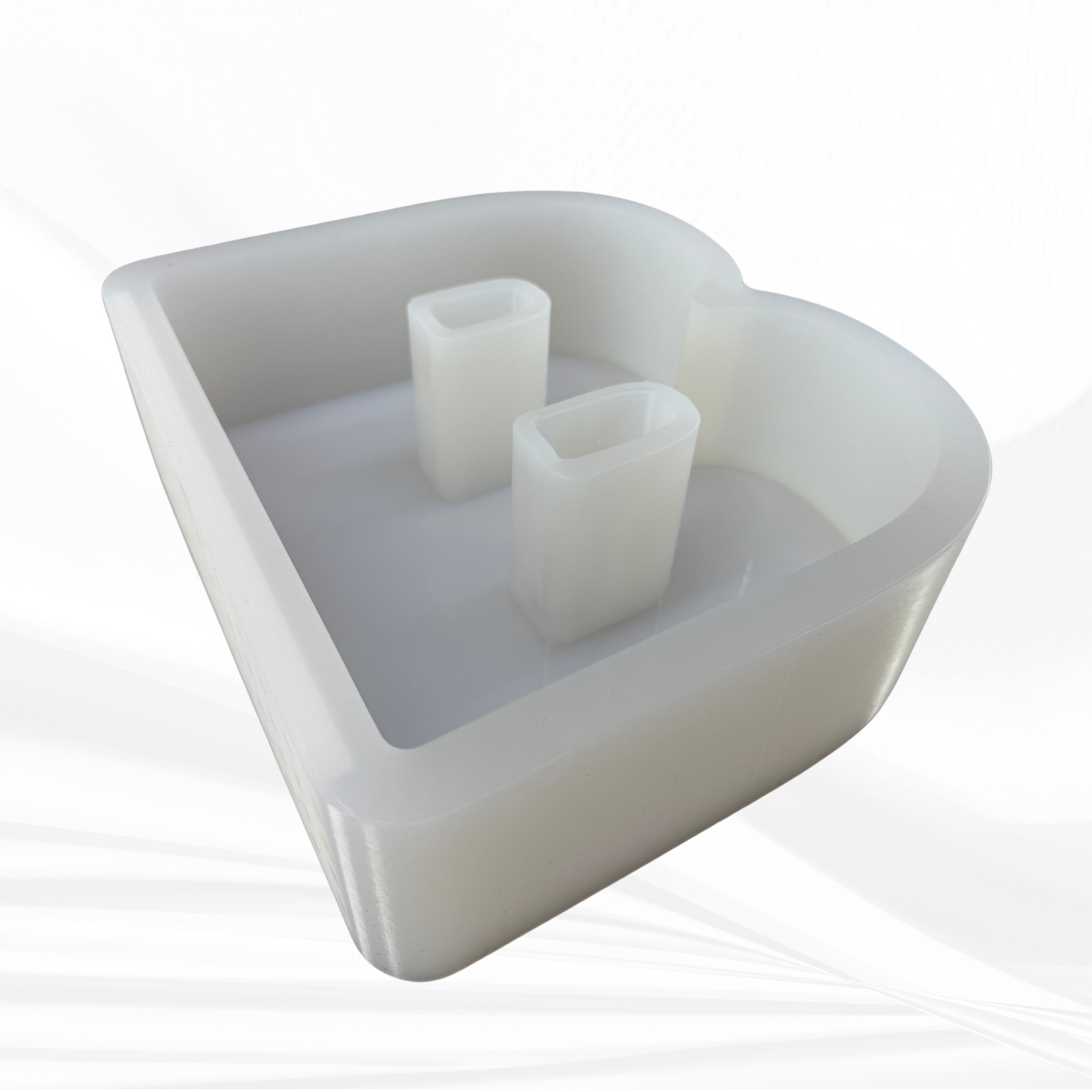 9" Tall - 3" Deep Alphabet Letter Silicone Molds