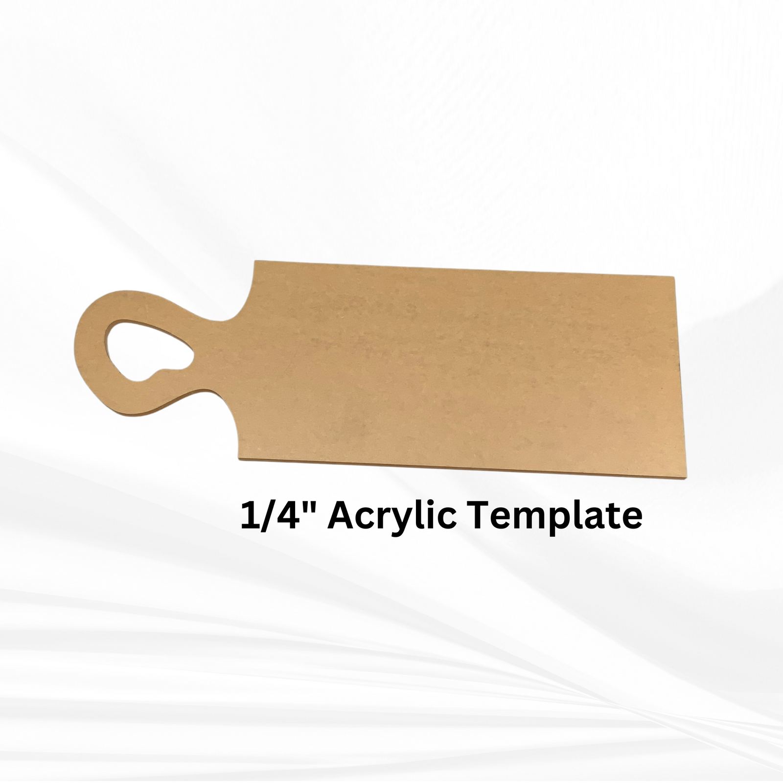 17"x 6"x 1.25" Organic Charcuterie Board Silicone Mold