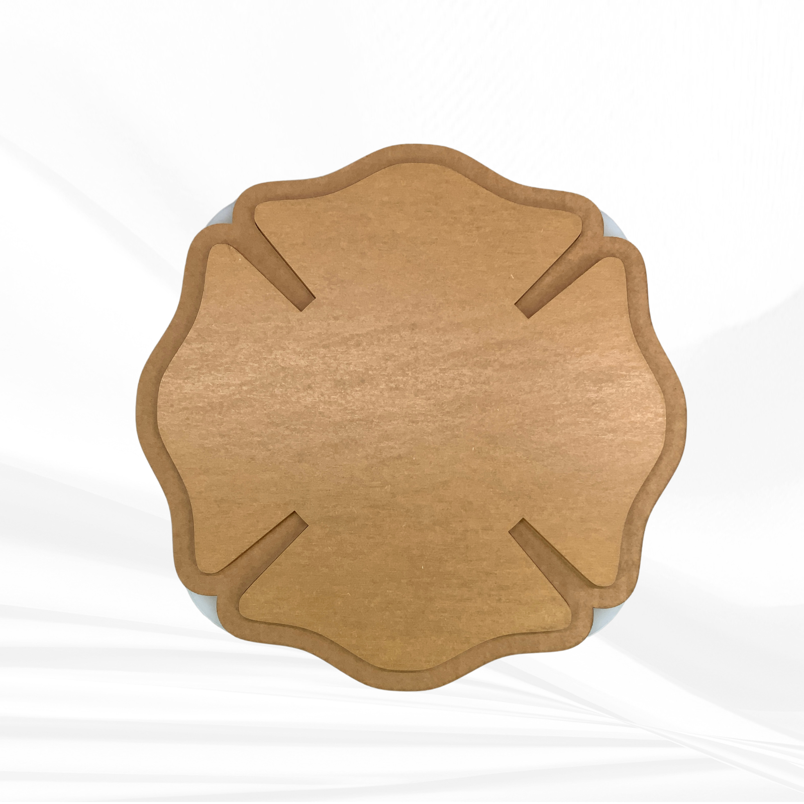 First Responder Mold | 12" Tall | Firefighter Maltese Cross Mold, EMT/EMS Mold, Police Badge Mold