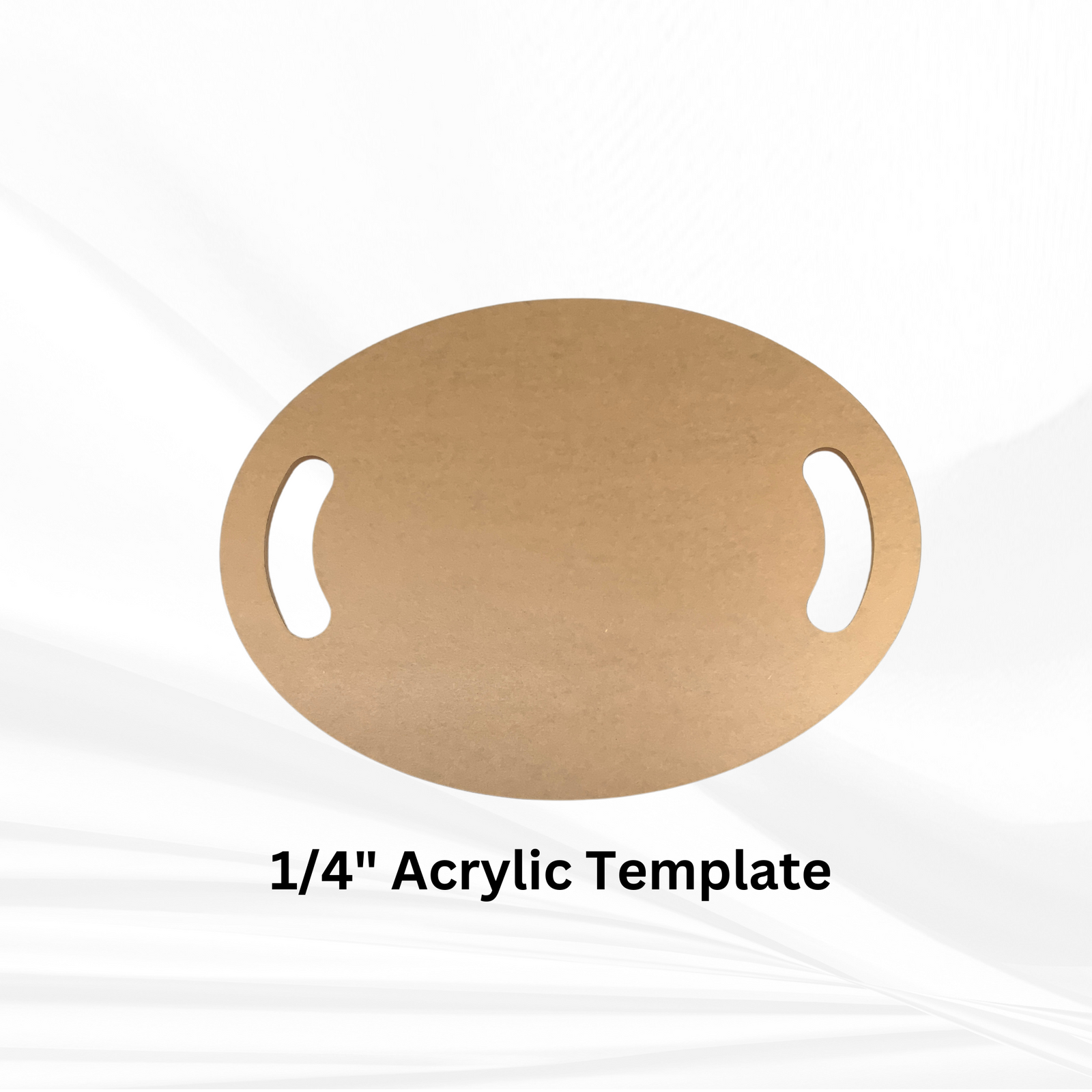 15" x 11"x 1.25" Oval Charcuterie Board Silicone Mold - Serving Board Mold