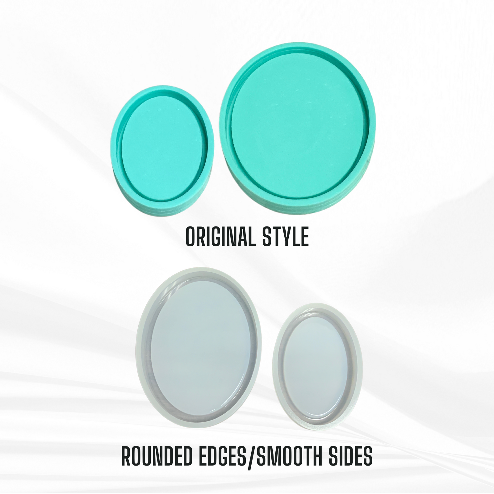 Oval Tray Silicone Mold | Sizes - 4"x6", 6"x8" |