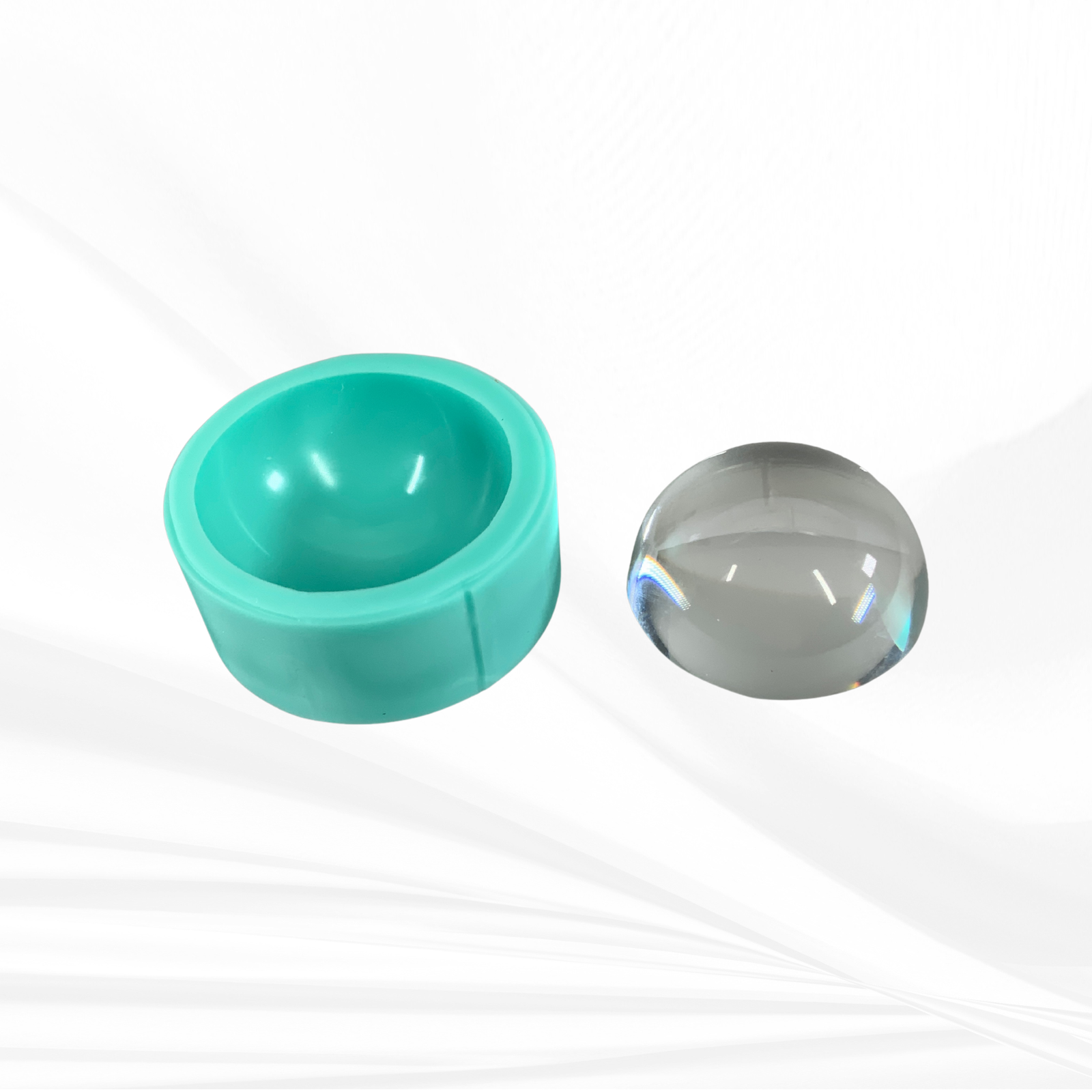 Half Sphere Magnet Mold, Ornament Mold, Magnet Mold
