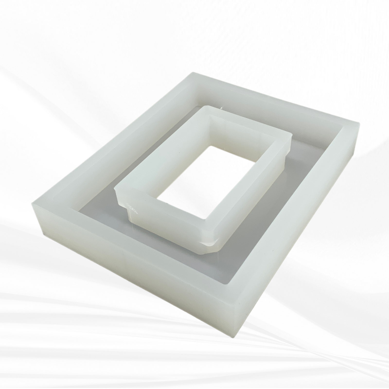4" x 6" Picture Frame Silicone Mold | 1.5" Deep |