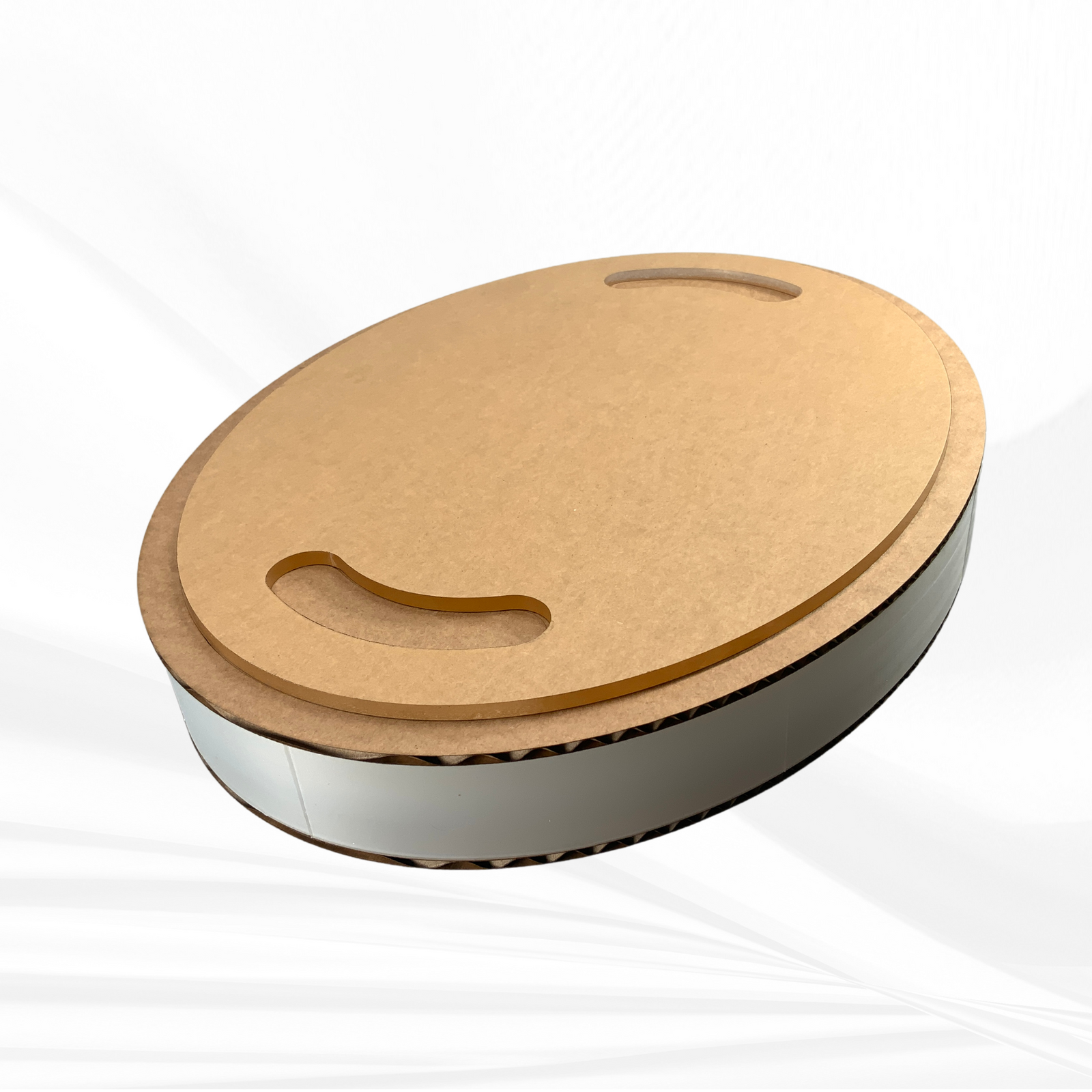 15" x 11"x 1.25" Oval Charcuterie Board Silicone Mold - Serving Board Mold