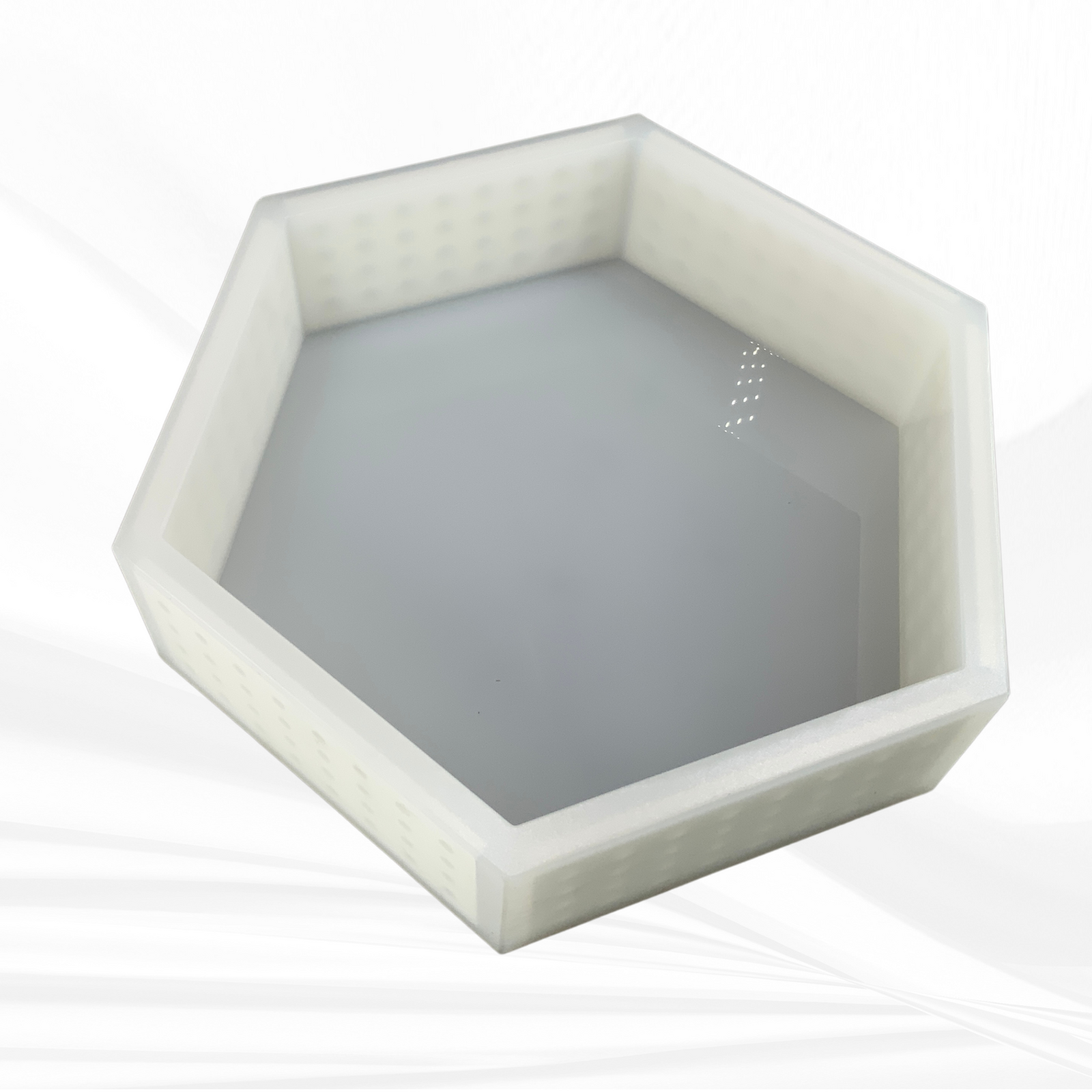11"x 12.7"x3" Hexagon Silicone Mold