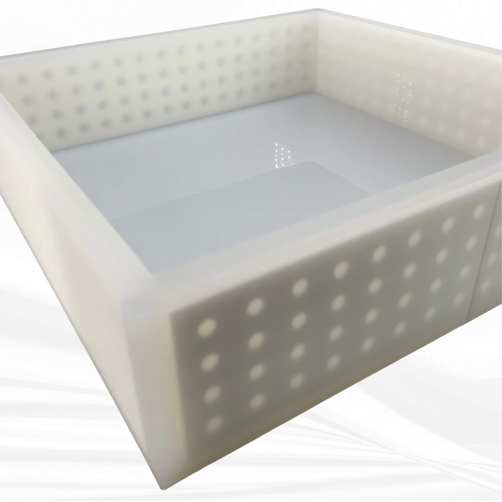 12"x12"x3" Deep Square Silicone Mold