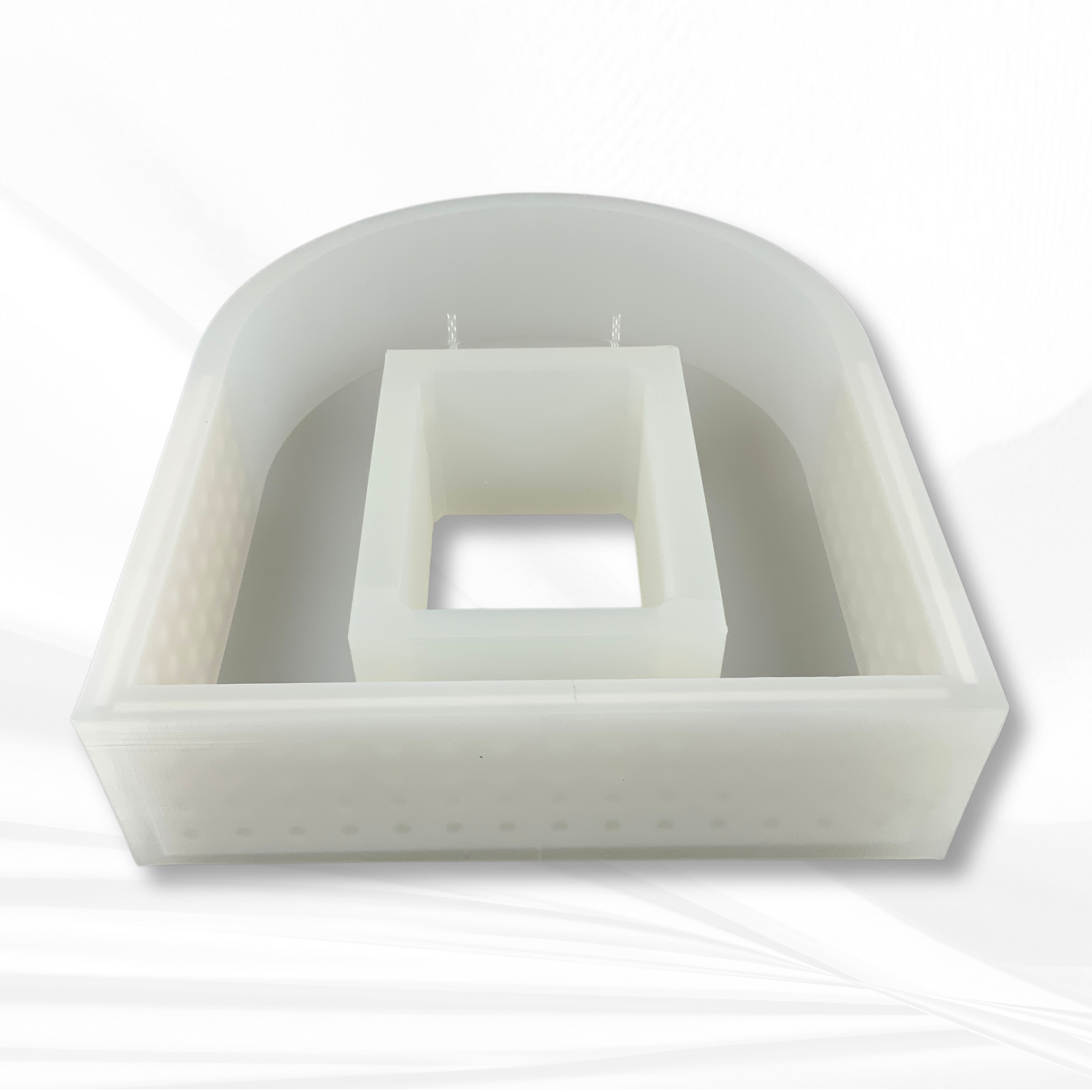 5" x 7" Arch Picture Frame Silicone Mold | 3" Deep |