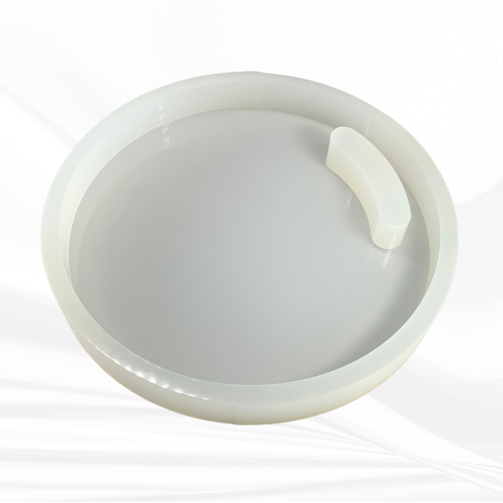 12"x 1.25" Round Charcuterie Board Silicone Mold - Serving Board Mold