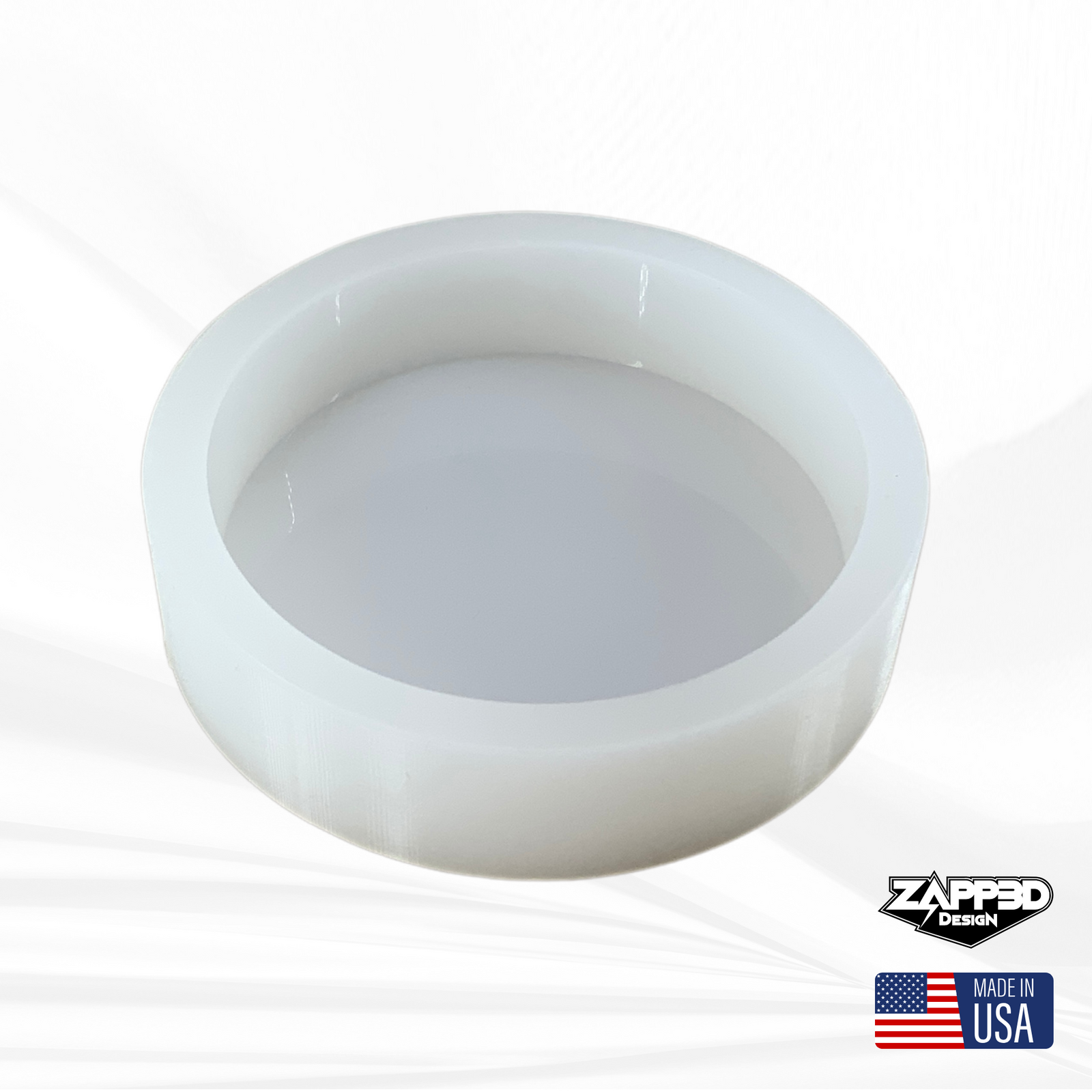 4" x 1" Round Coaster Silicone Mold