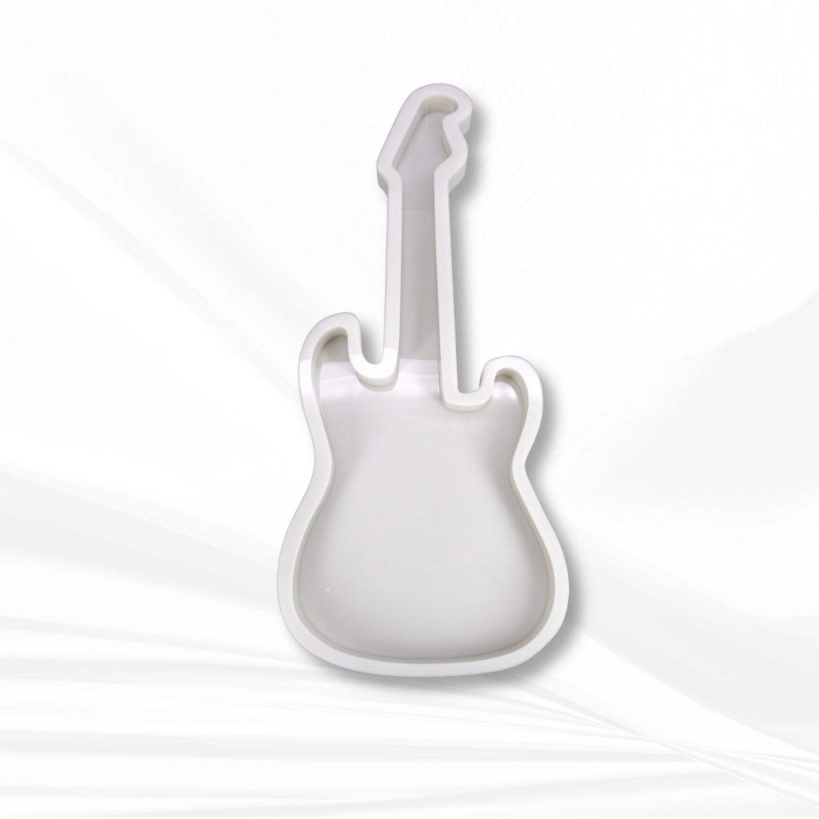 20" x 8.5" x 1.25" Guitar Mold, Guitar Charcuterie Mold, Pick Coaster Mold