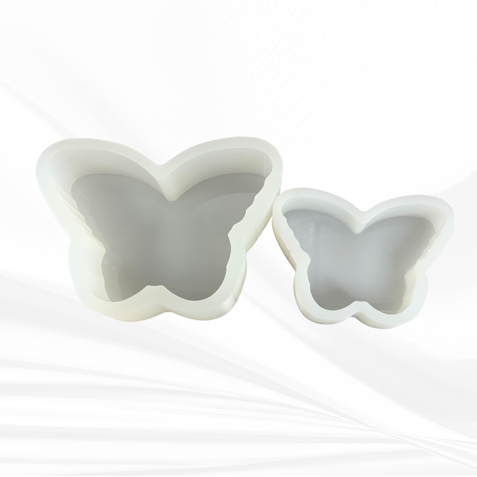 Deep Butterfly Silicone Mold | 2 Sizes | Butterfly Mold, Memorial Mold