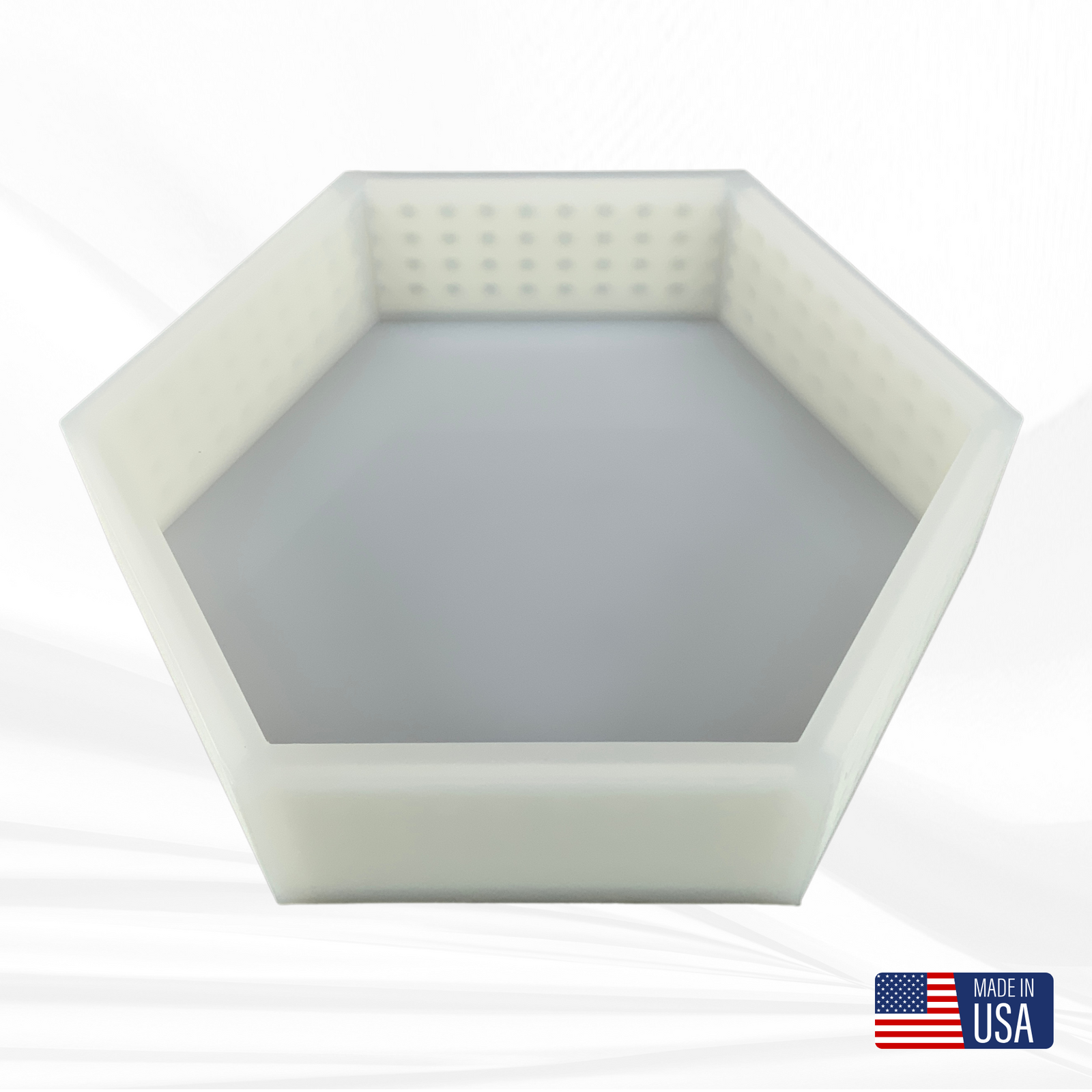 11"x 12.7"x3" Hexagon Silicone Mold