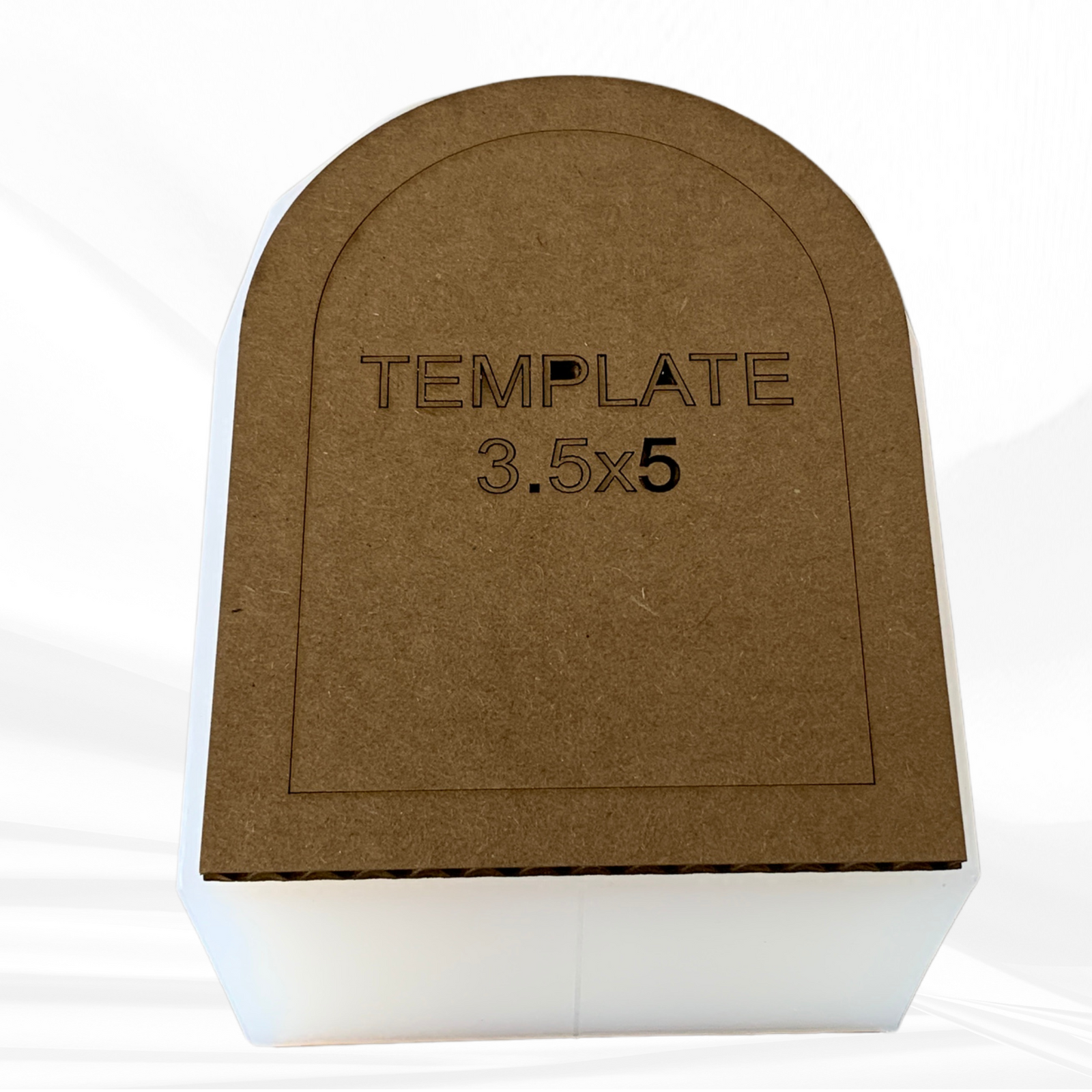 3.5” x 5” Deep Arch Silicone Mold