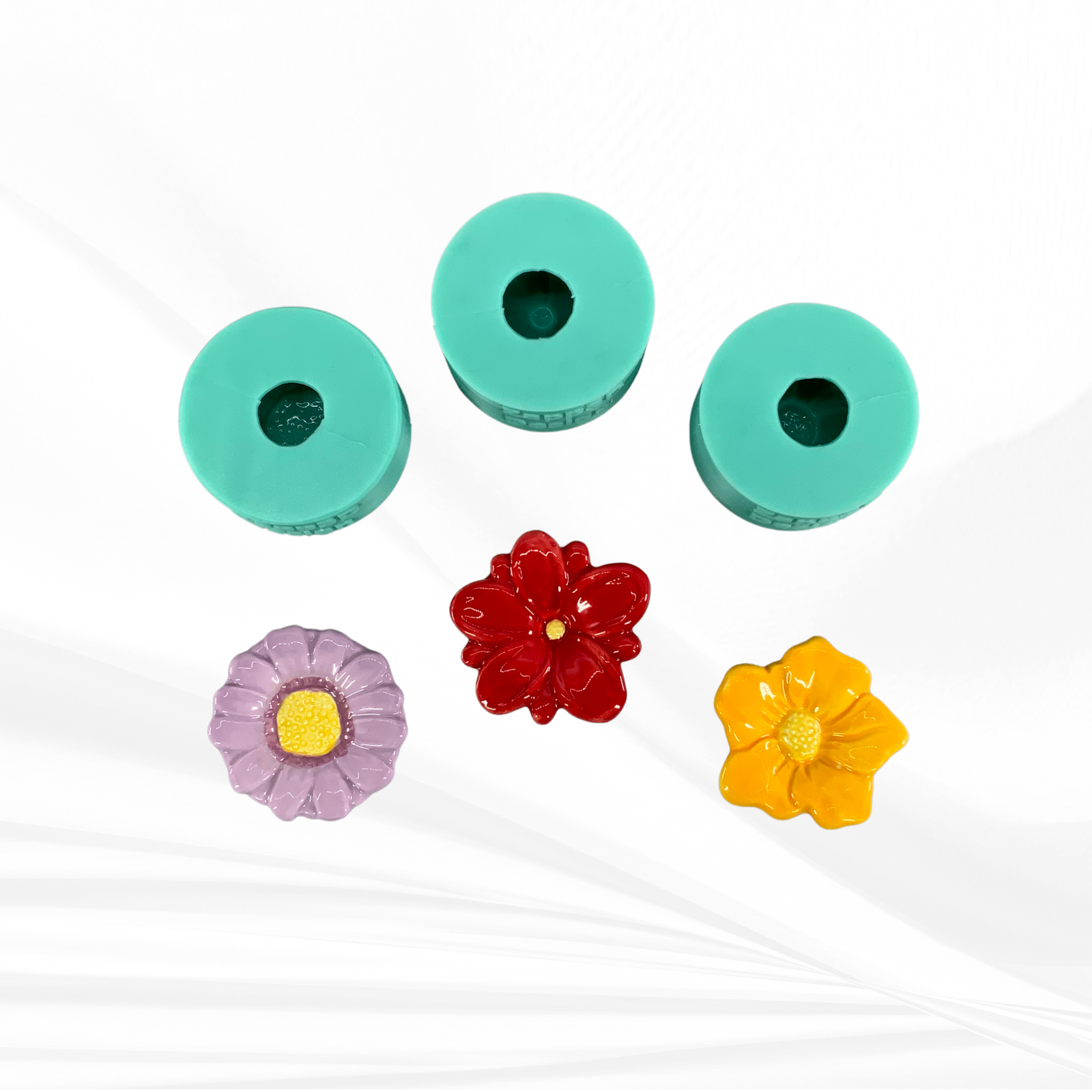 Flower Wine Stopper Top Mold | 3 Styles | Wine Stopper Top Mold