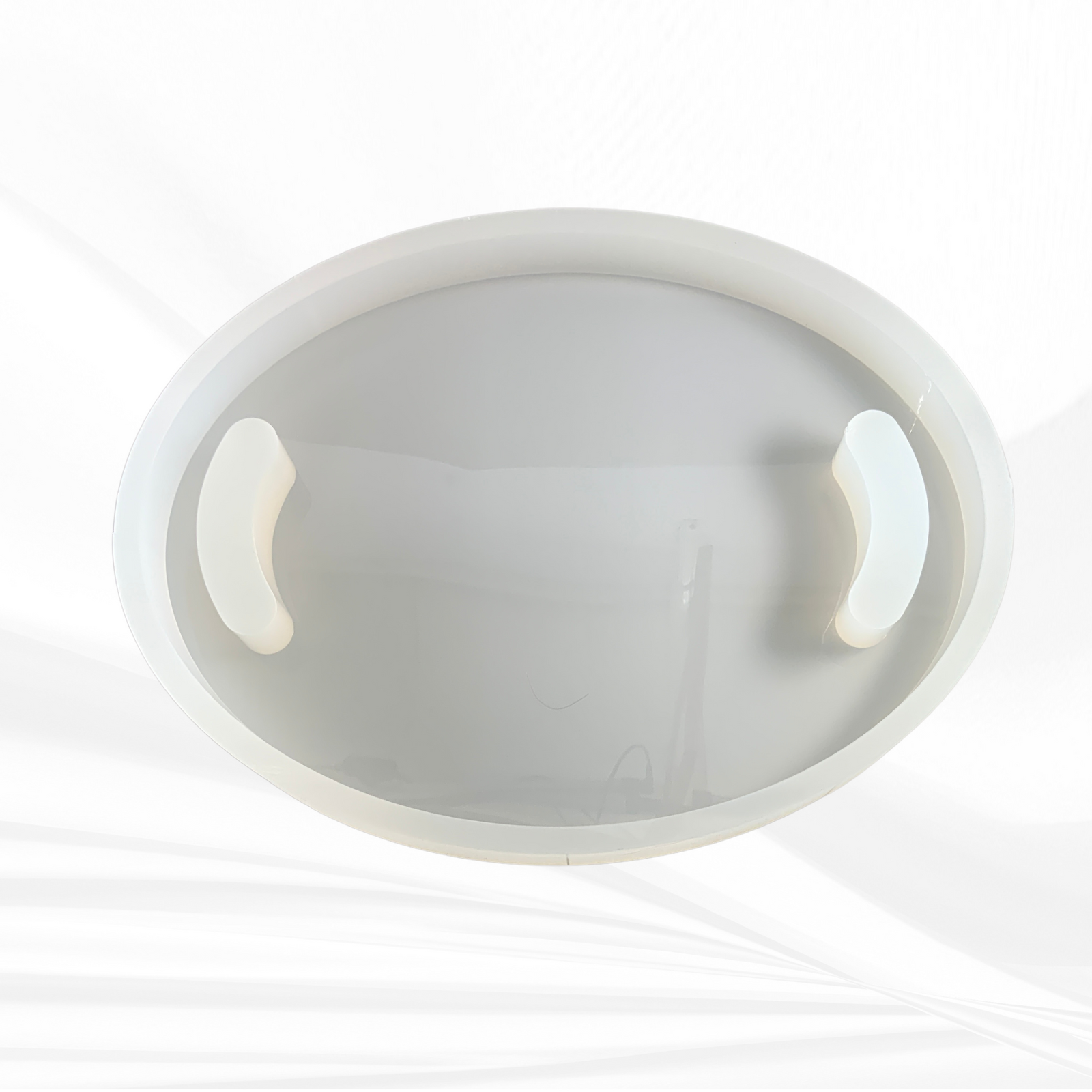 15" x 11"x 1.25" Oval Charcuterie Board Silicone Mold - Serving Board Mold