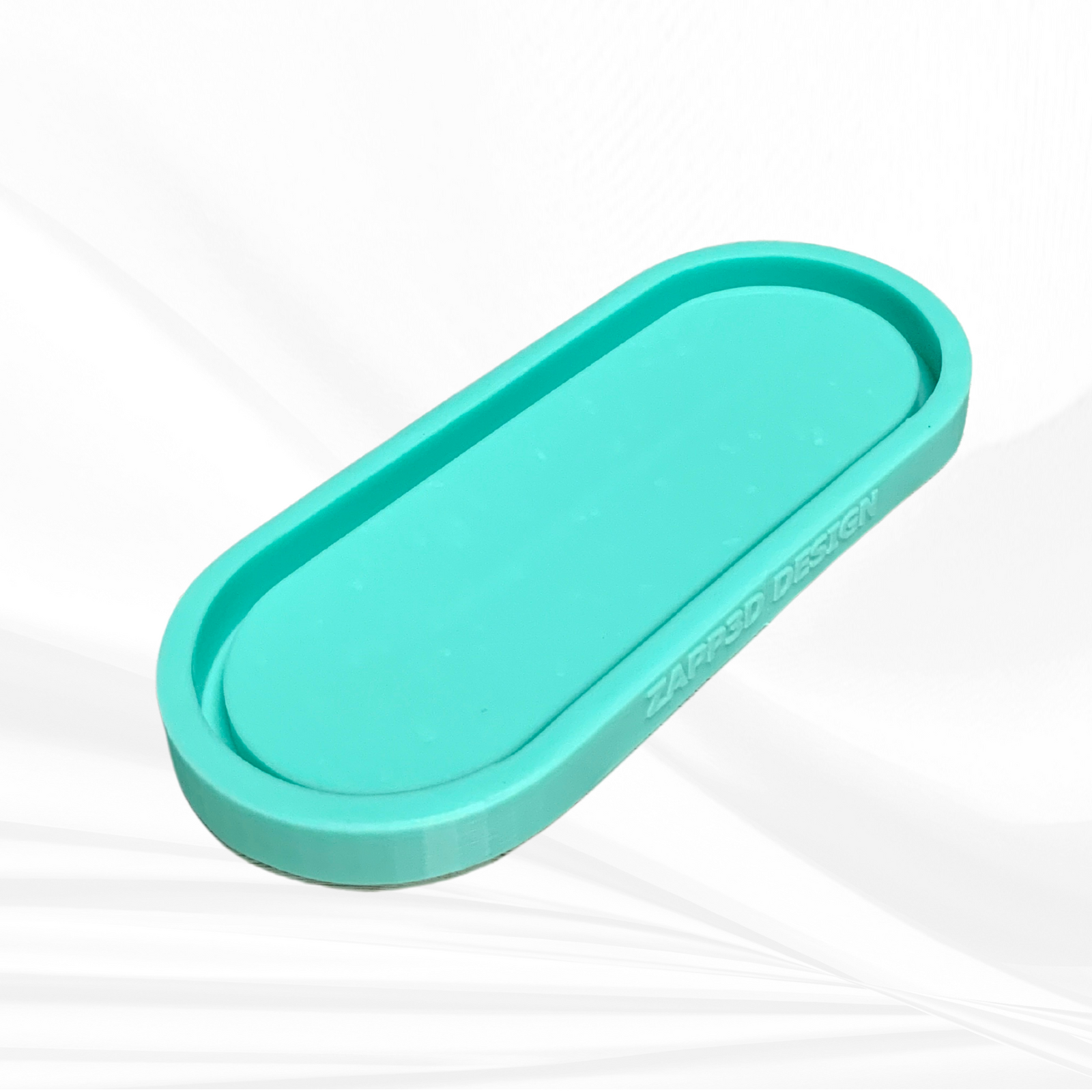 Pill Tray Mold | Sizes - 7", 9" | 2 Styles | Oval Tray Mold