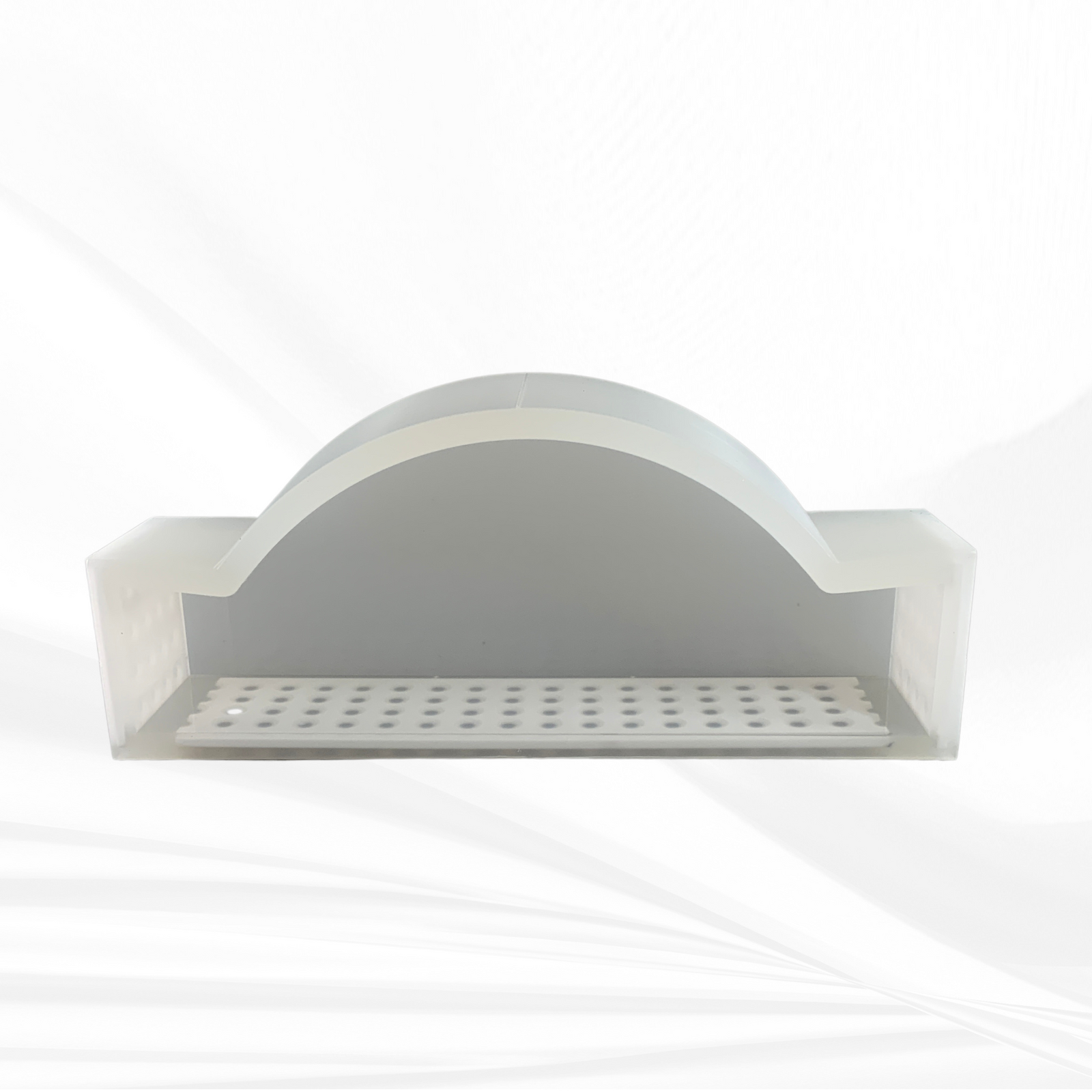 14" x 5.5" x 3" Deep Rectangle Silicone Mold with Arched Center