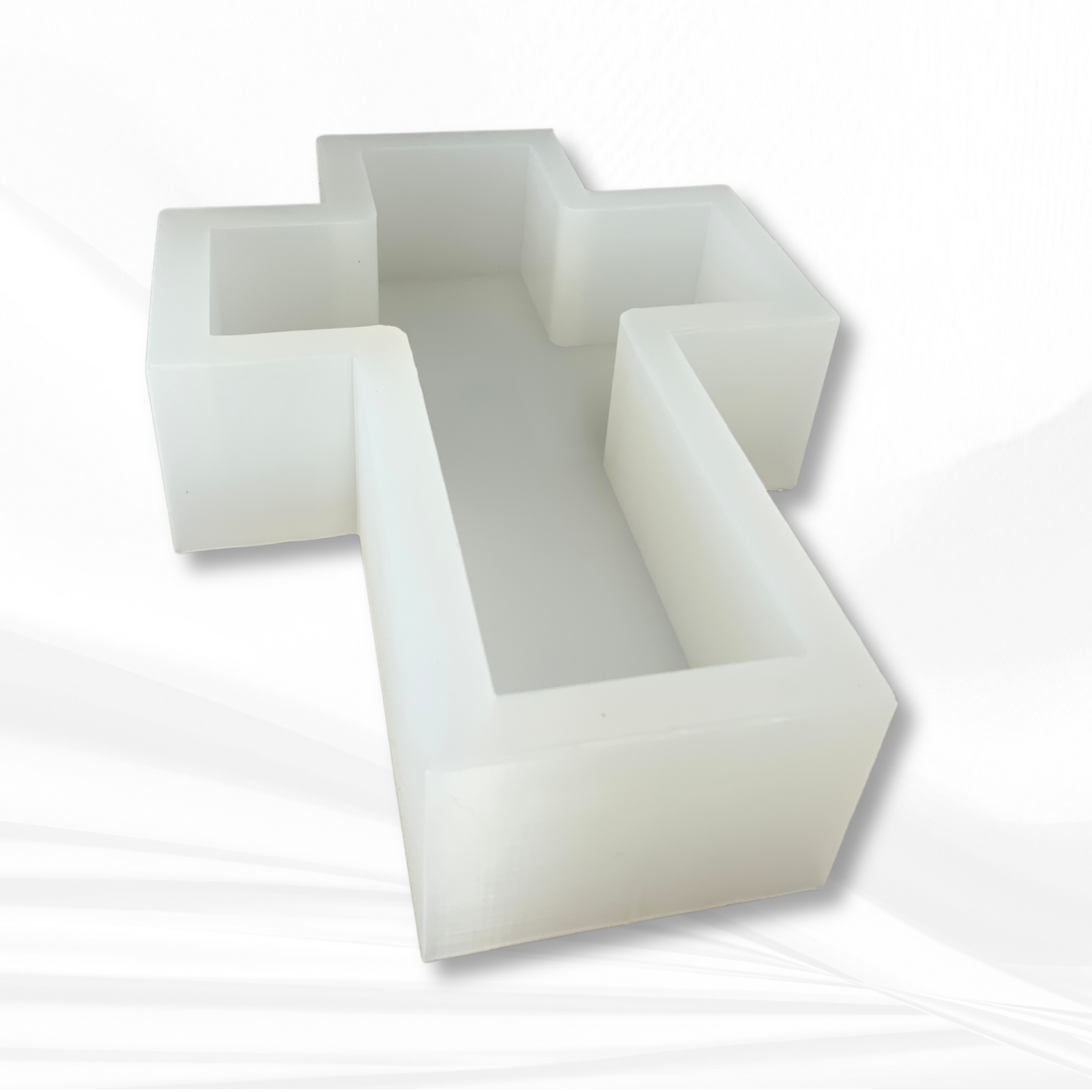 9”x 6”x 2” Deep Cross Silicone Mold | 2 Shapes |