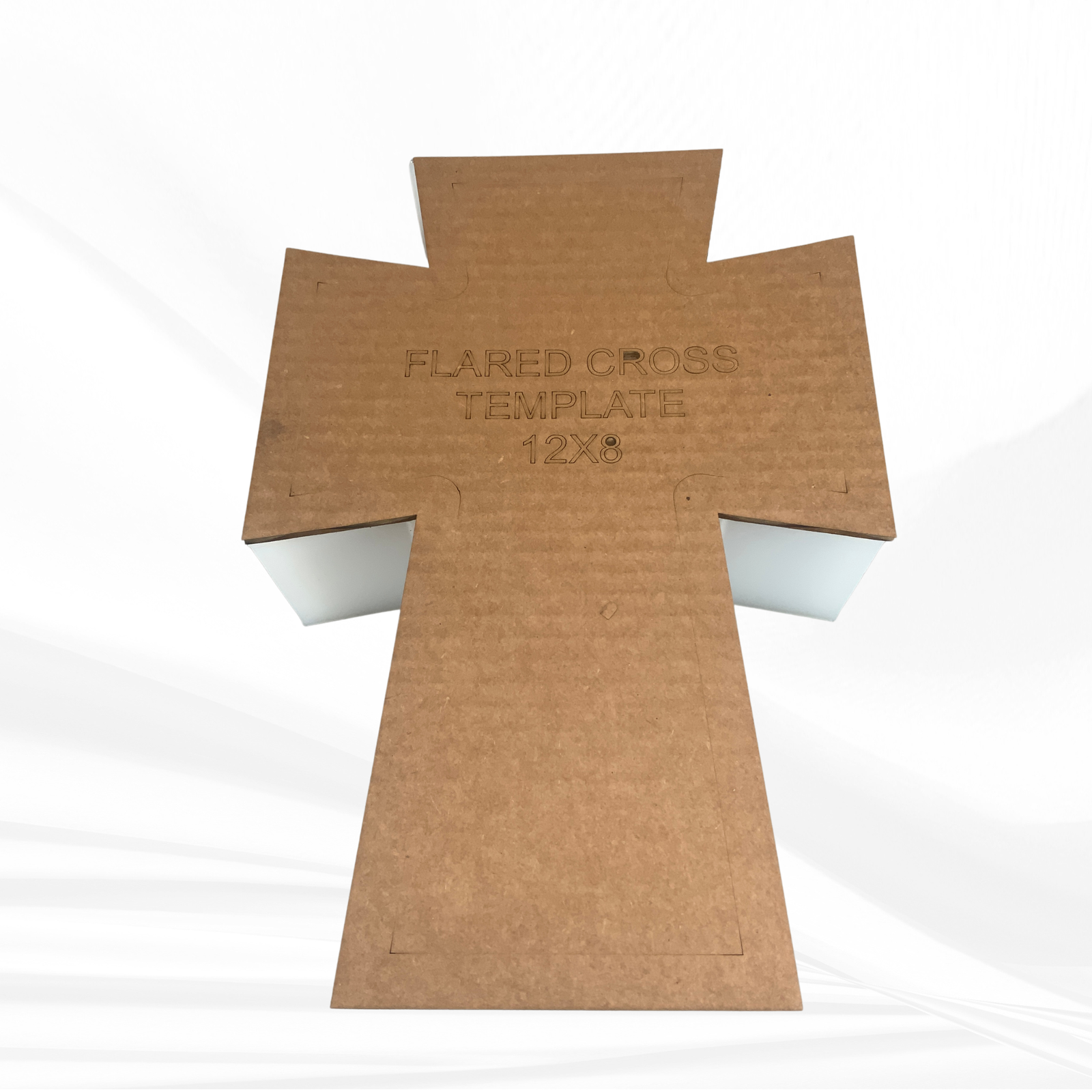 12”x8”x3” Deep Flared Cross Mold