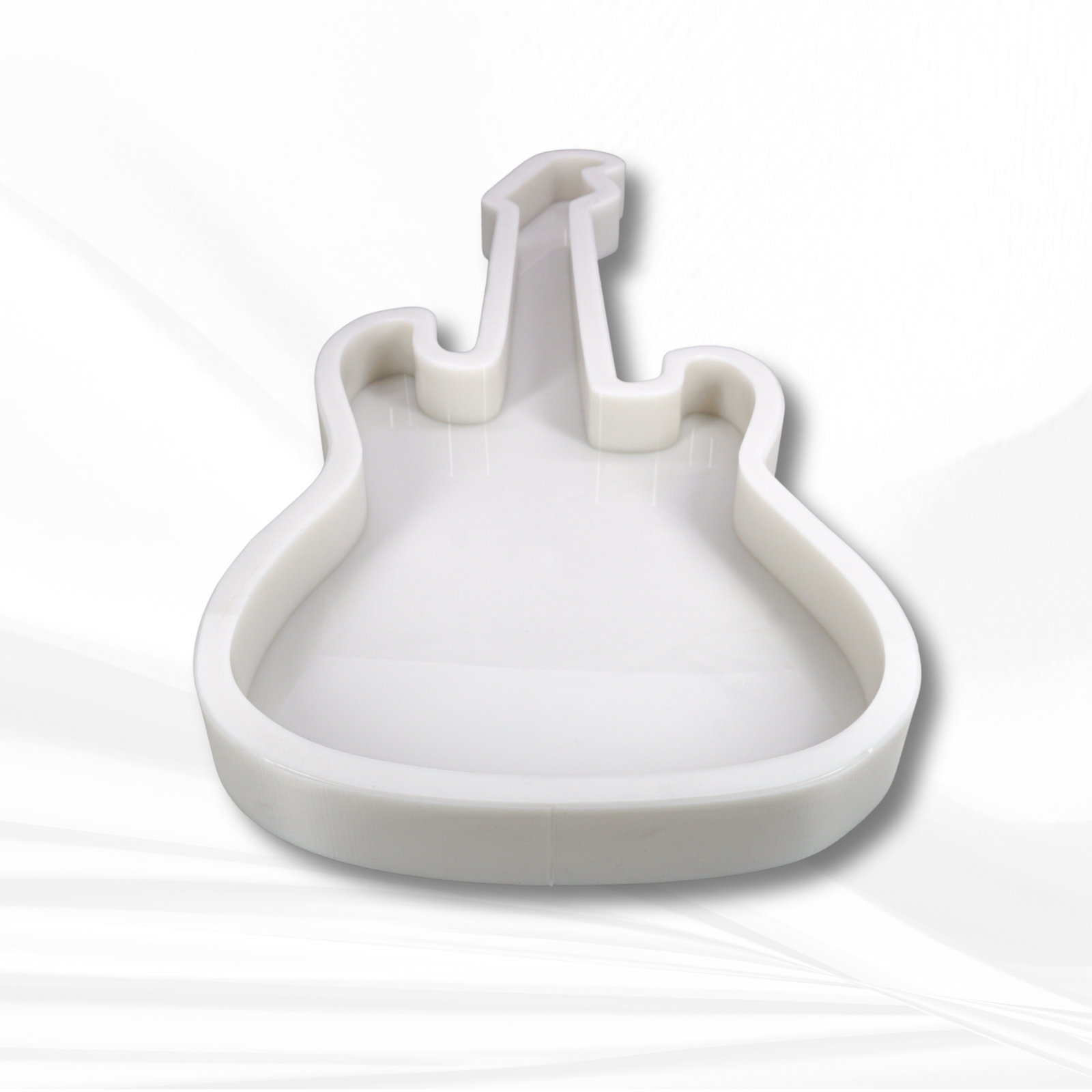 20" x 8.5" x 1.25" Guitar Mold, Guitar Charcuterie Mold, Pick Coaster Mold