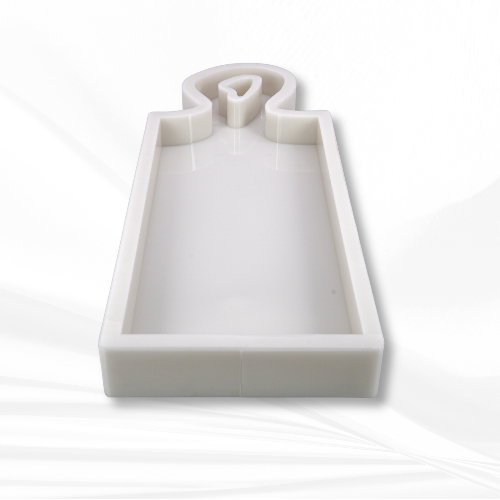 17"x 6"x 1.25" Organic Charcuterie Board Silicone Mold
