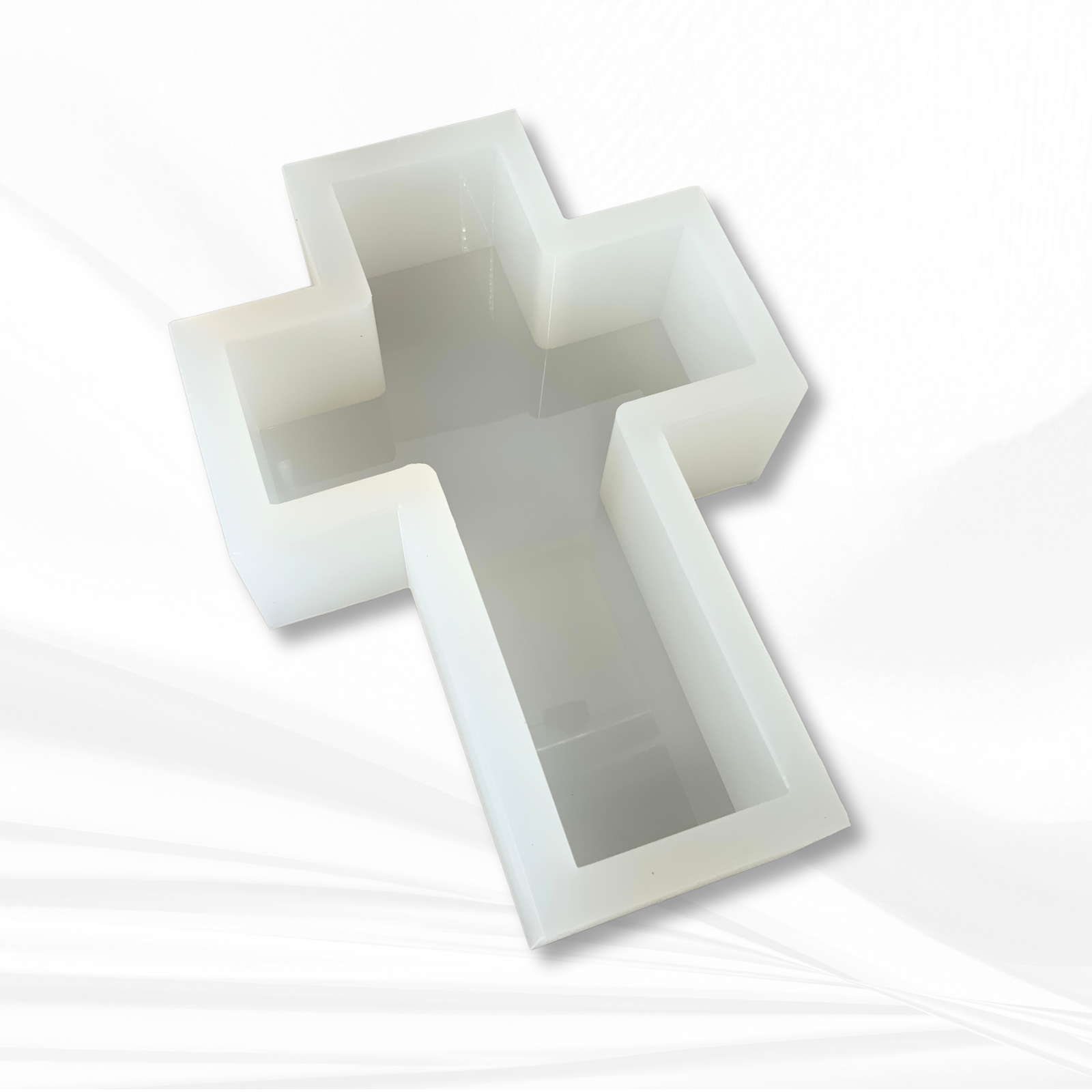 9”x 6”x 2” Deep Cross Silicone Mold | 2 Shapes |