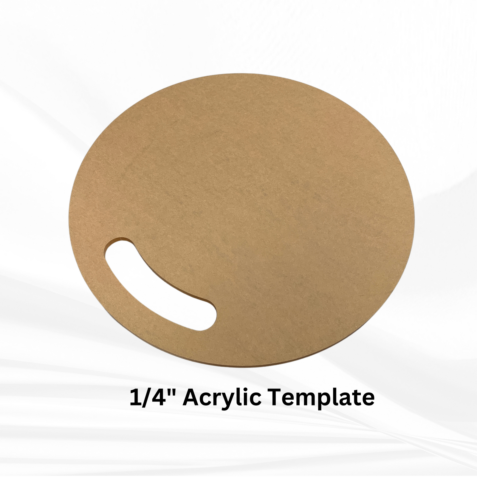 12"x 1.25" Round Charcuterie Board Silicone Mold - Serving Board Mold