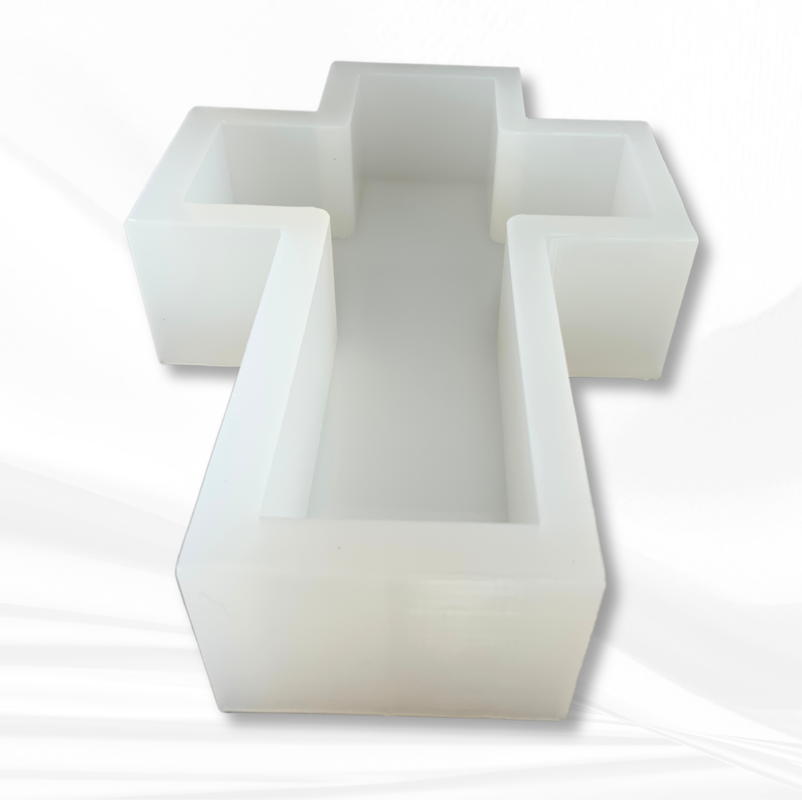 9”x 6”x 2” Deep Cross Silicone Mold | 2 Shapes |