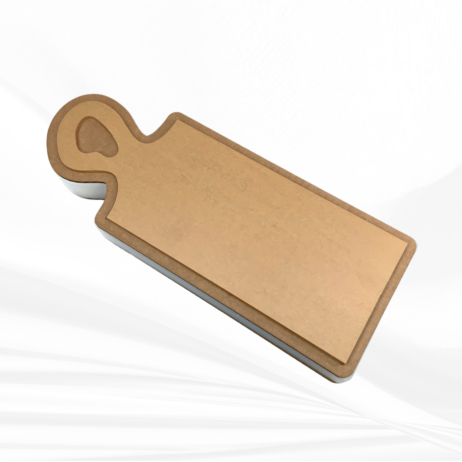 17"x 6"x 1.25" Organic Charcuterie Board Silicone Mold