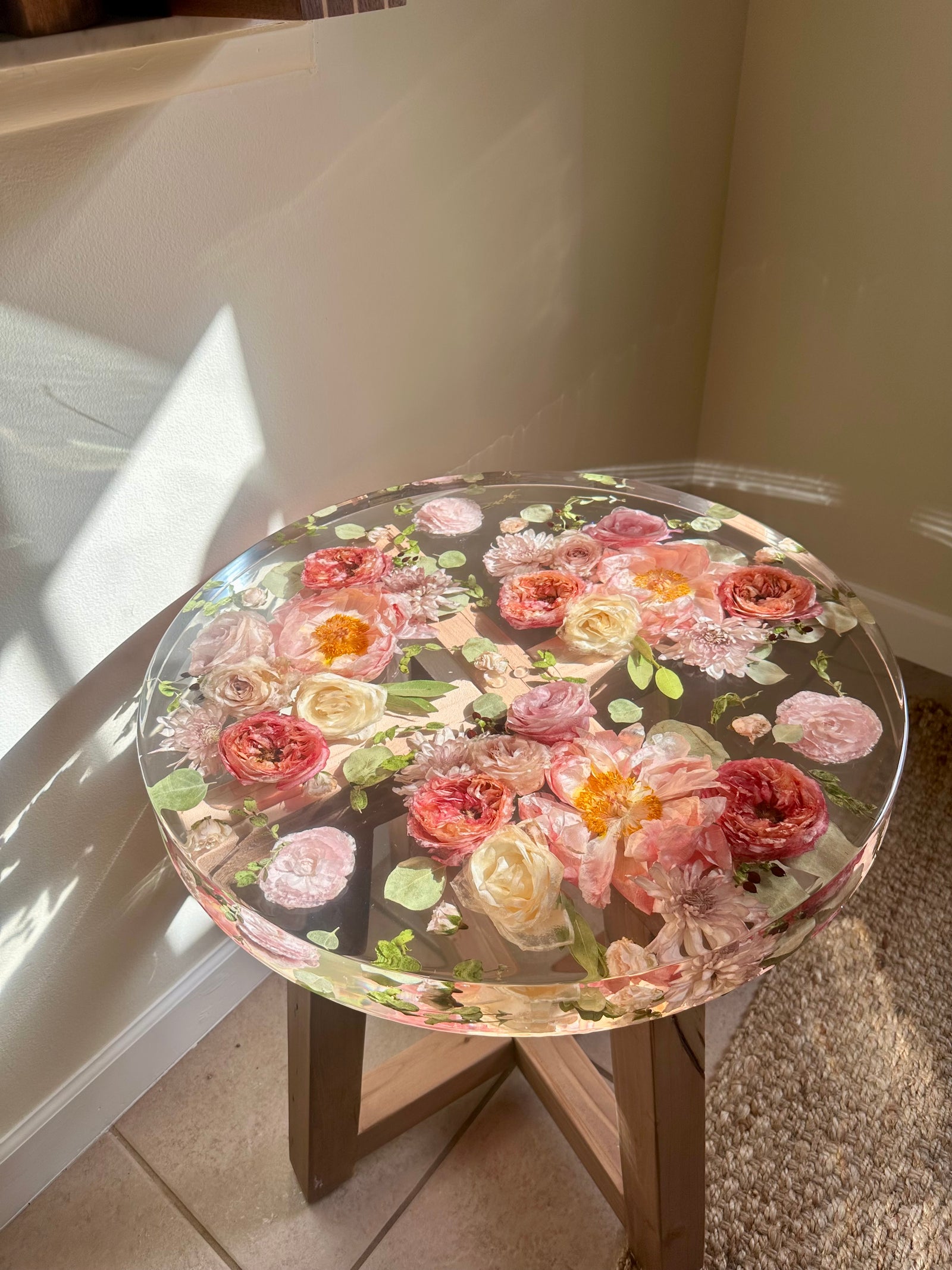 24" x 3" Round Table Silicone Mold