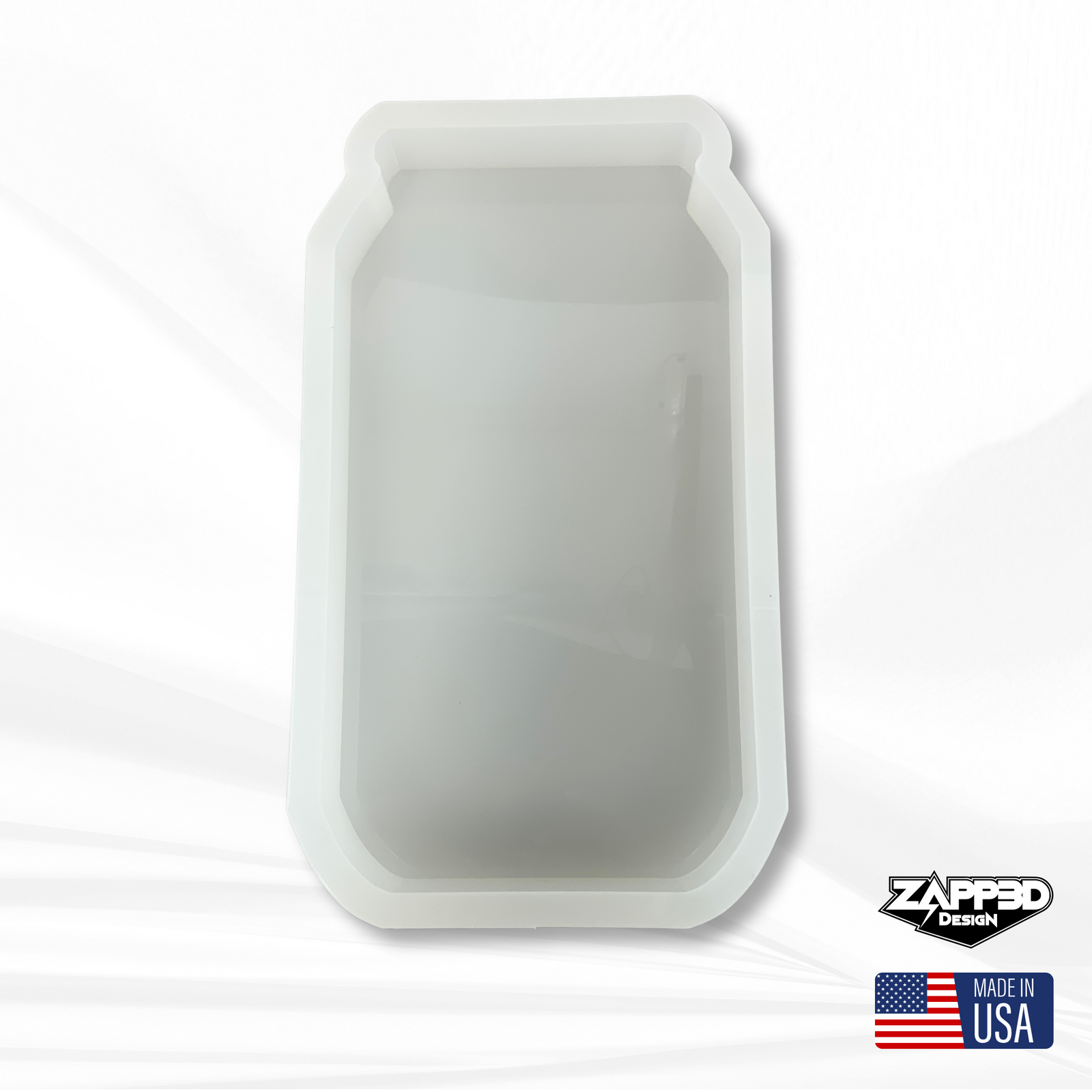 12"x 6.5"x 1.25" Beer Can Cheese Board Silicone Mold - Board Mold, Soda Can Mold