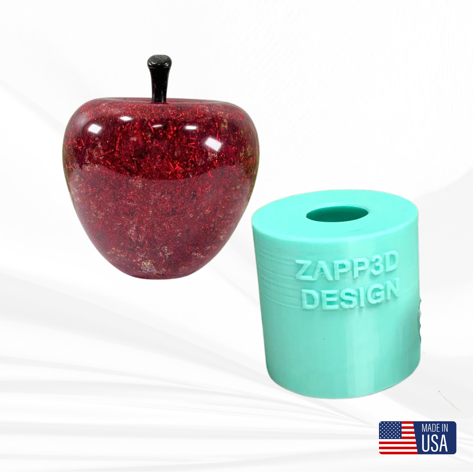 Apple Mold, 3D Resin Molds, Teacher Mold