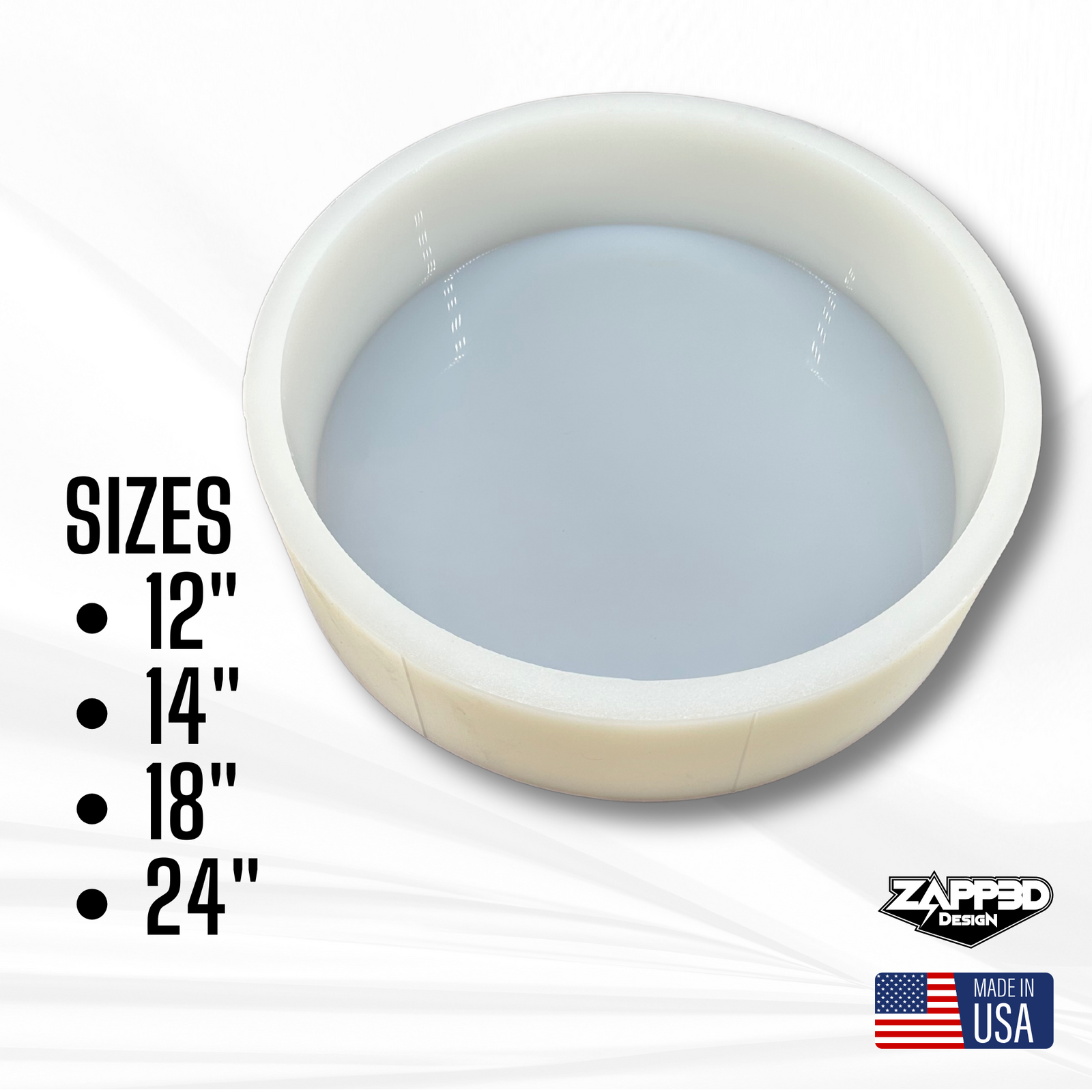 3" Deep Round Mold | 4 Sizes |