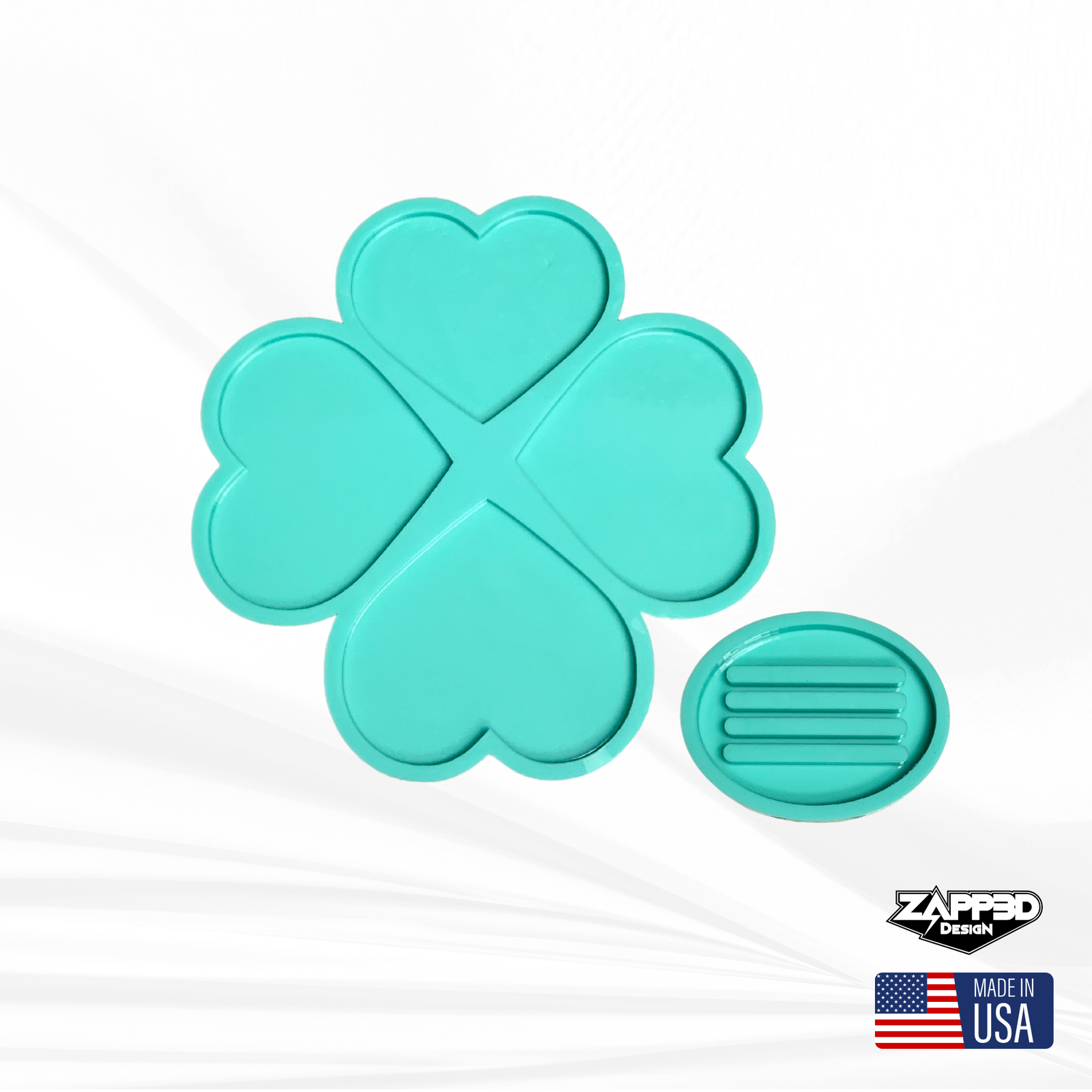 Heart Coaster Mold Set