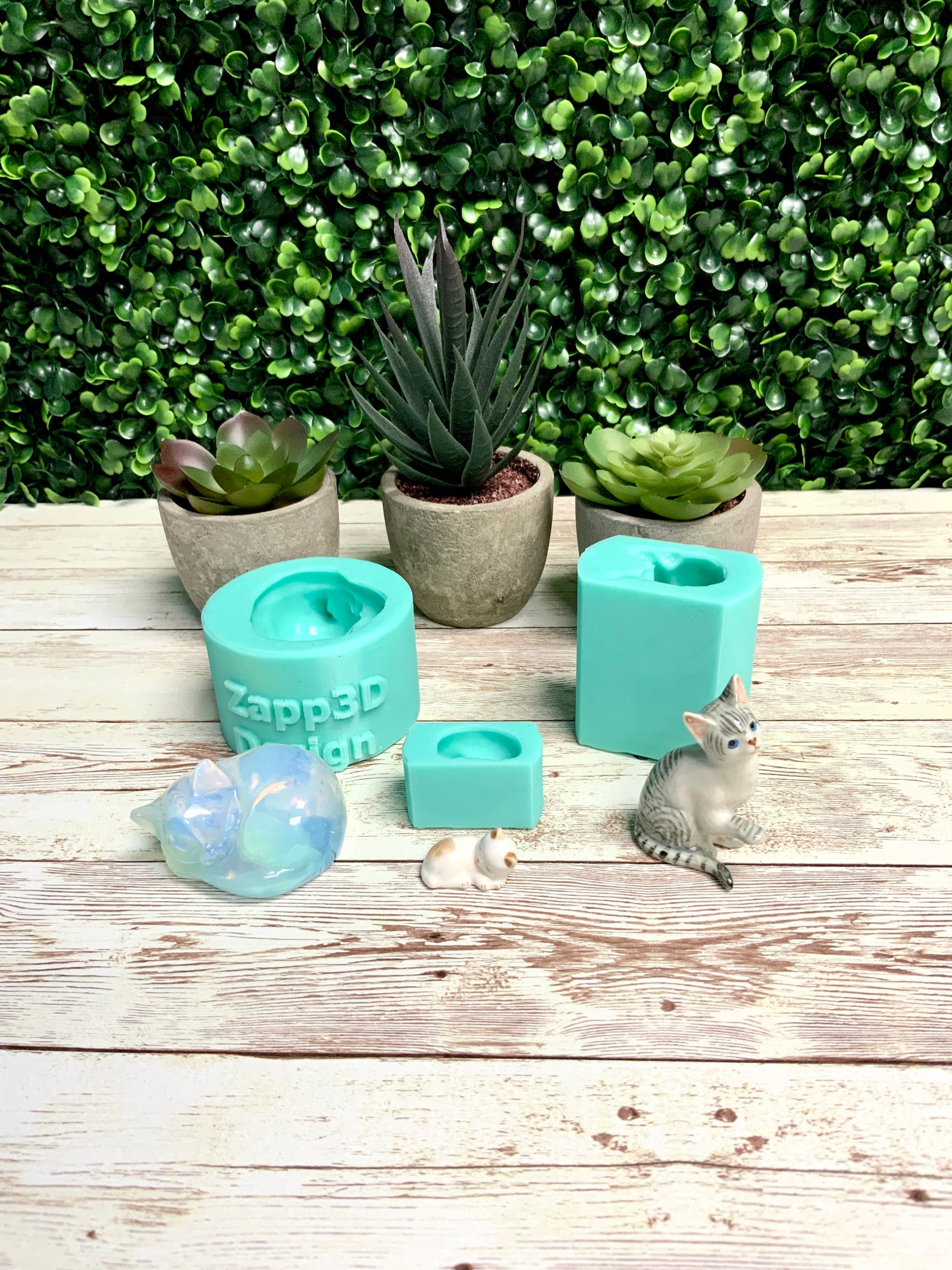 Cat Mold | 3 Styles | 3D Cat Mold