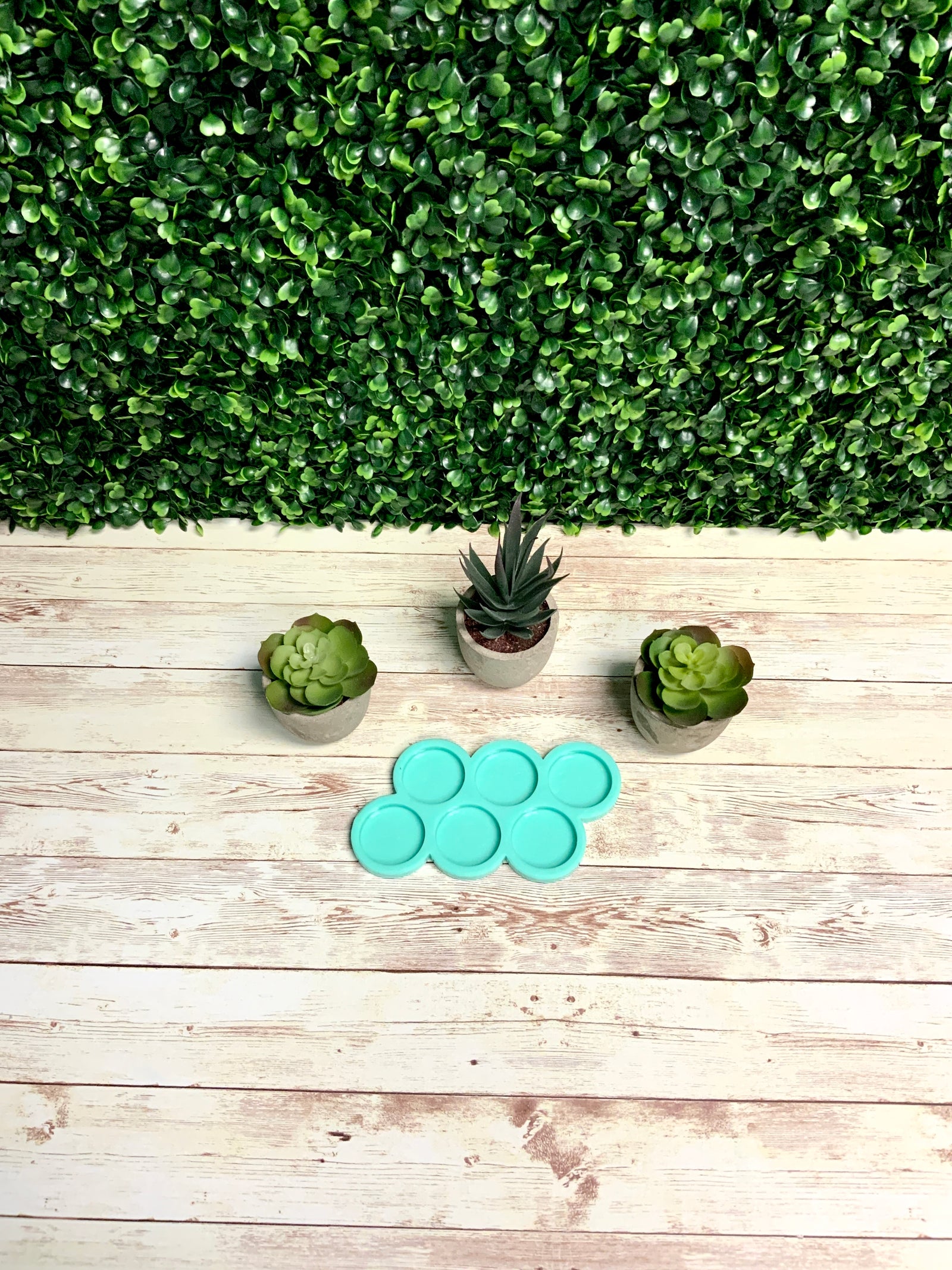 Round Keychain Mold | 1.25”, 1.5”, 1.75”, 2” | Circle Mold, Magnet Mold, Earring Mold