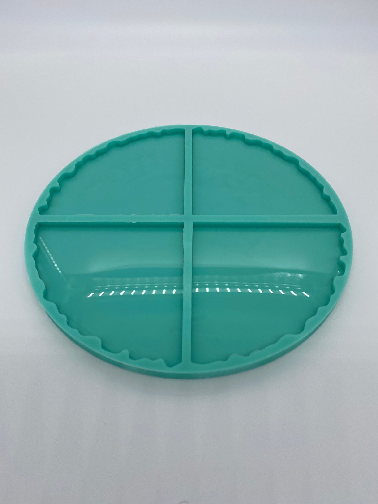 Geode Coaster Mold, Coaster Mold Set