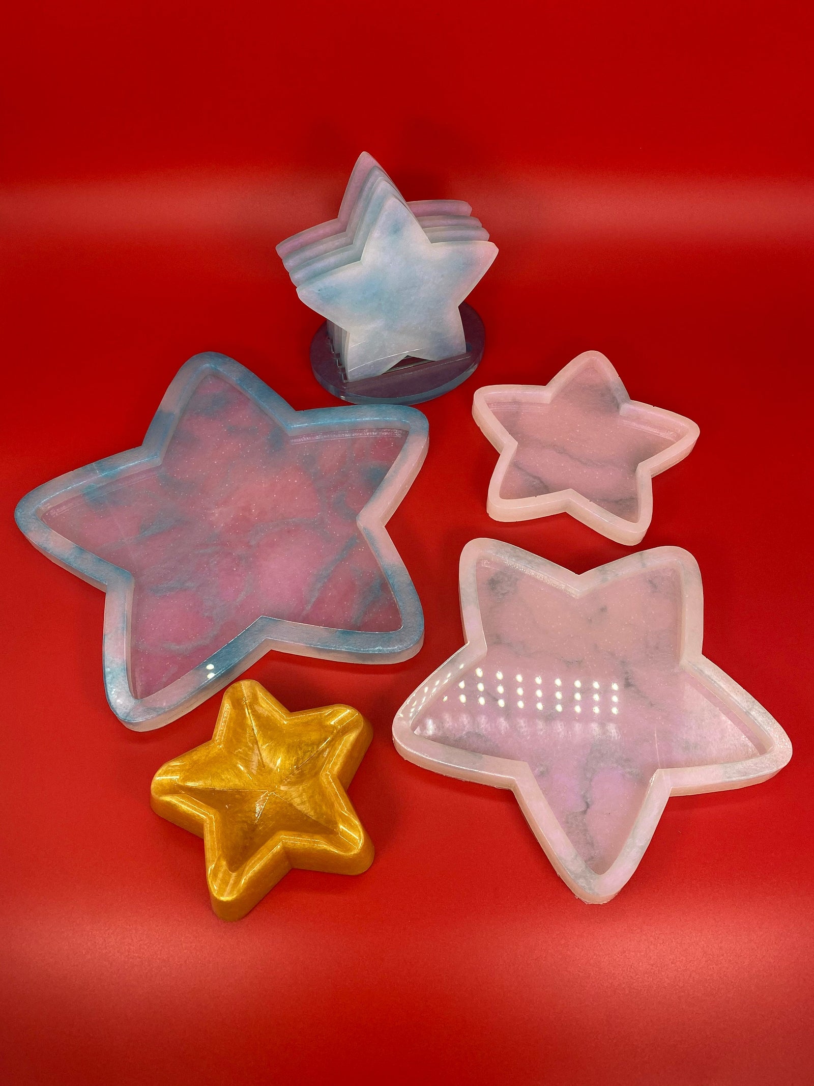 Star Ashtray Silicone Mold for Resin