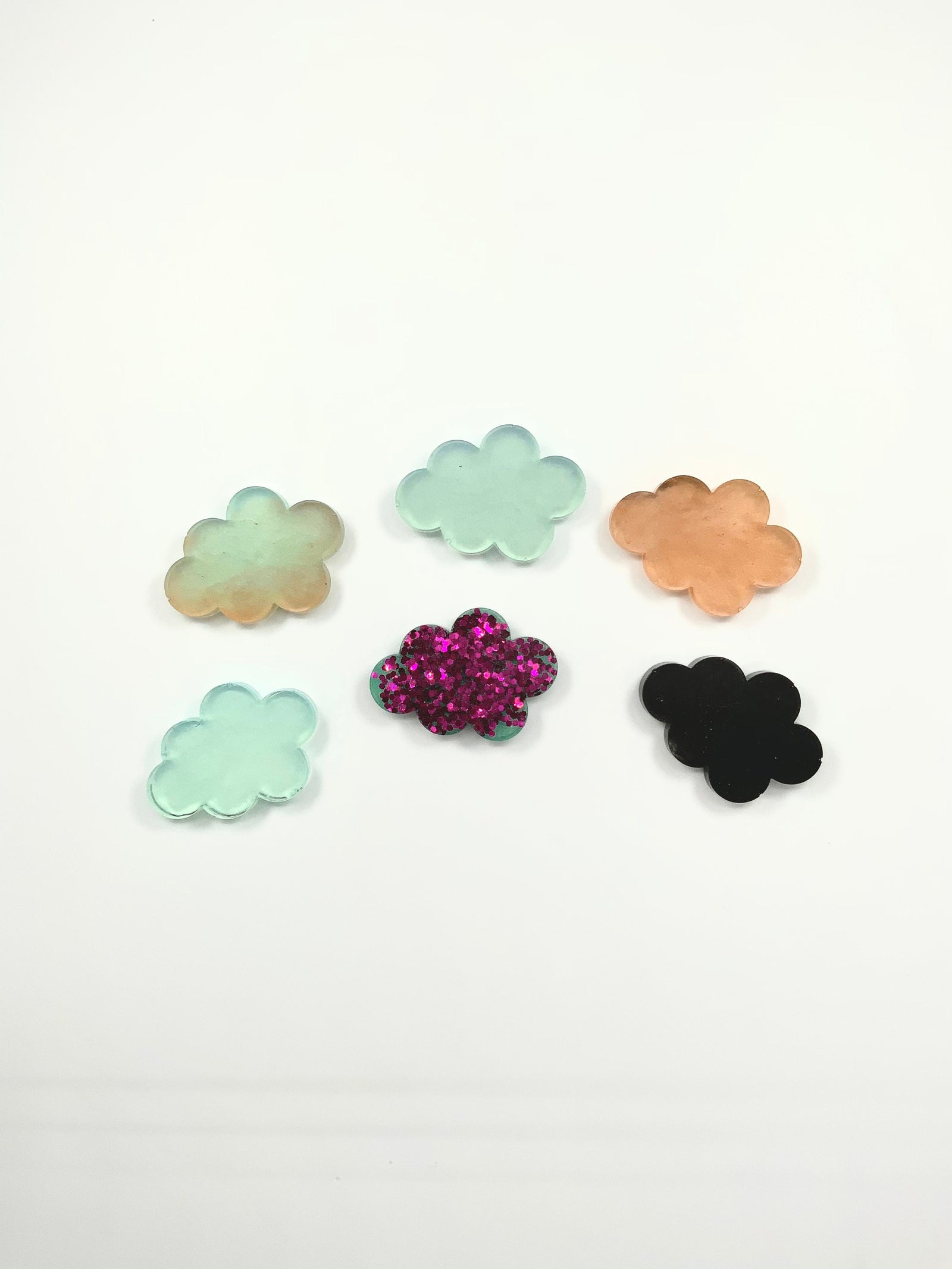 Cloud Mold | 1.75”x2”x.25” | Keychain Molds, Hairclip Mold, Magnet Mold
