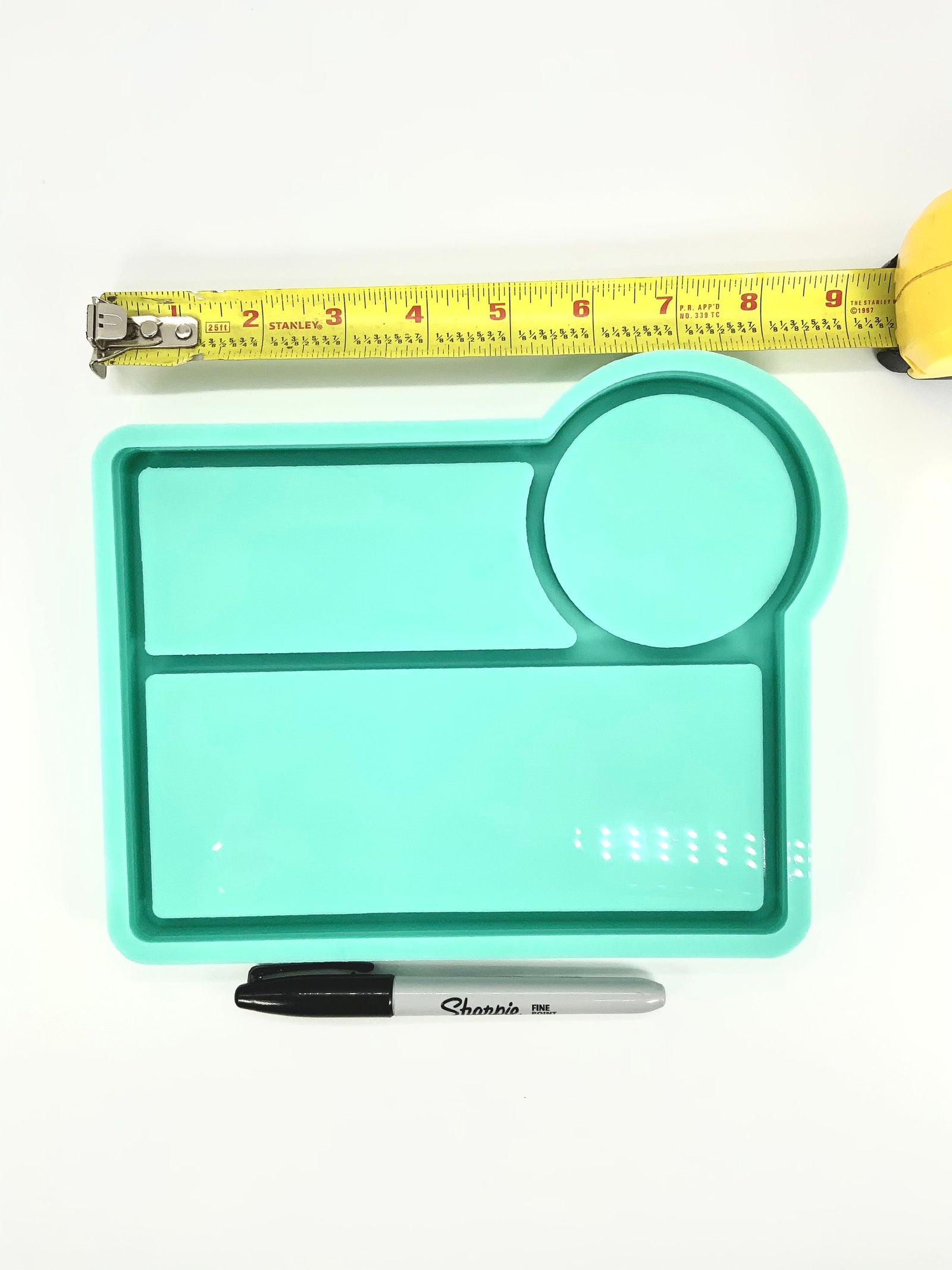 Organizer Tray Mold | 6" x 8" | Divided Tray Mold