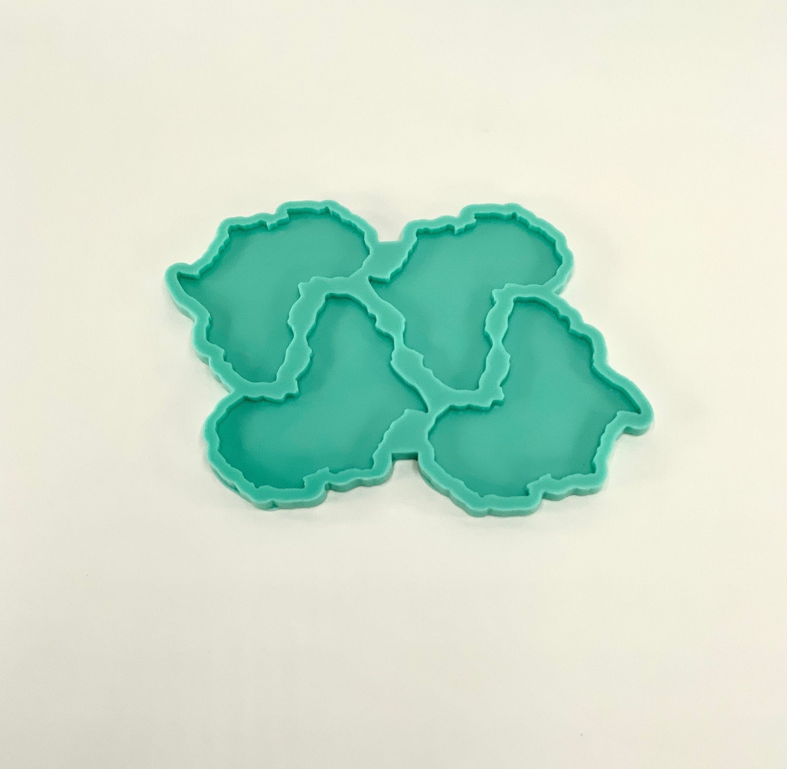 Africa Coaster Set Silicone Mold | 4" X 4" |