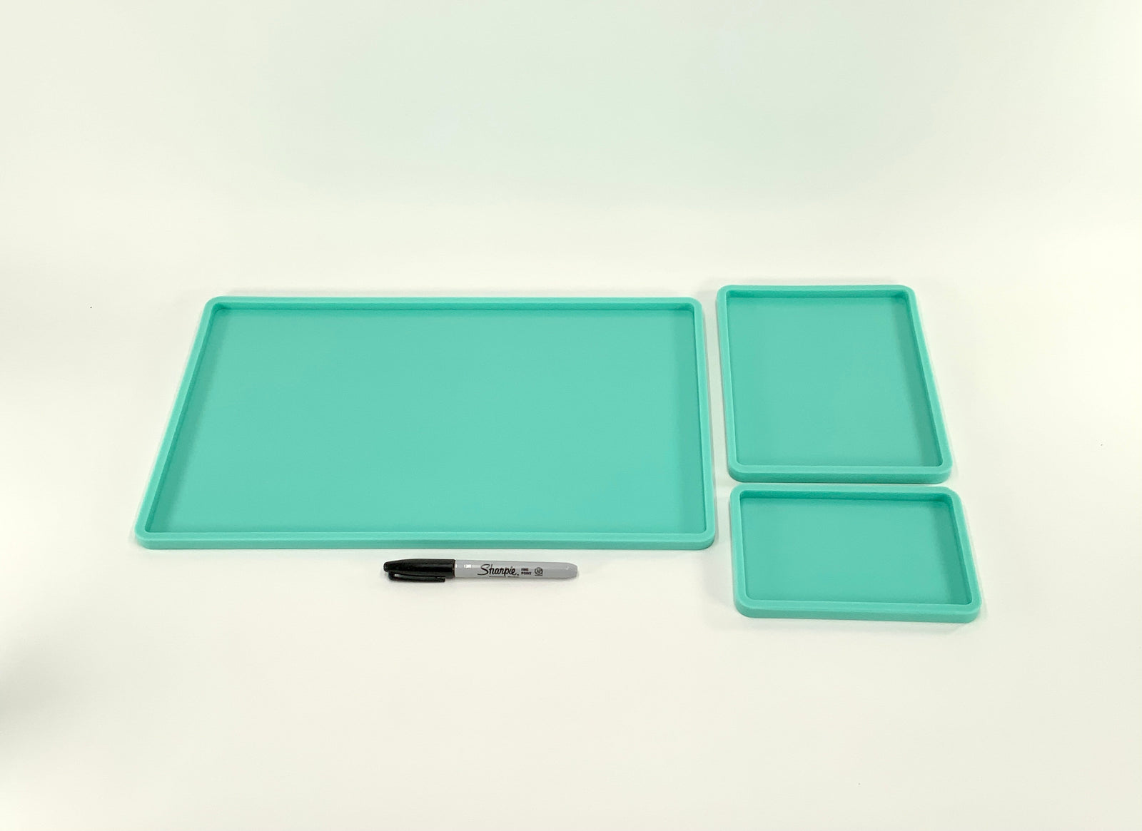 Rectangle FLAT Mold for Resin | 4 Sizes |