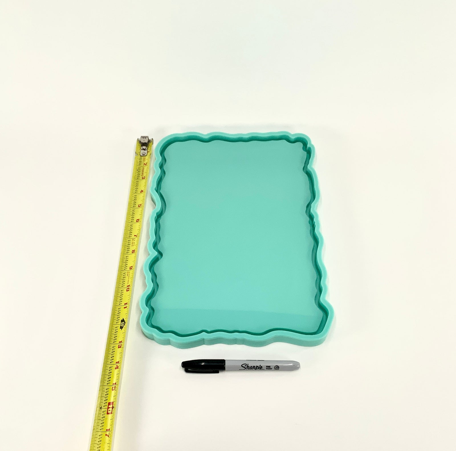 Geode Tray Mold | Sizes - 4"x6", 6"x8", 9"x13" | Rectangle Tray Mold,