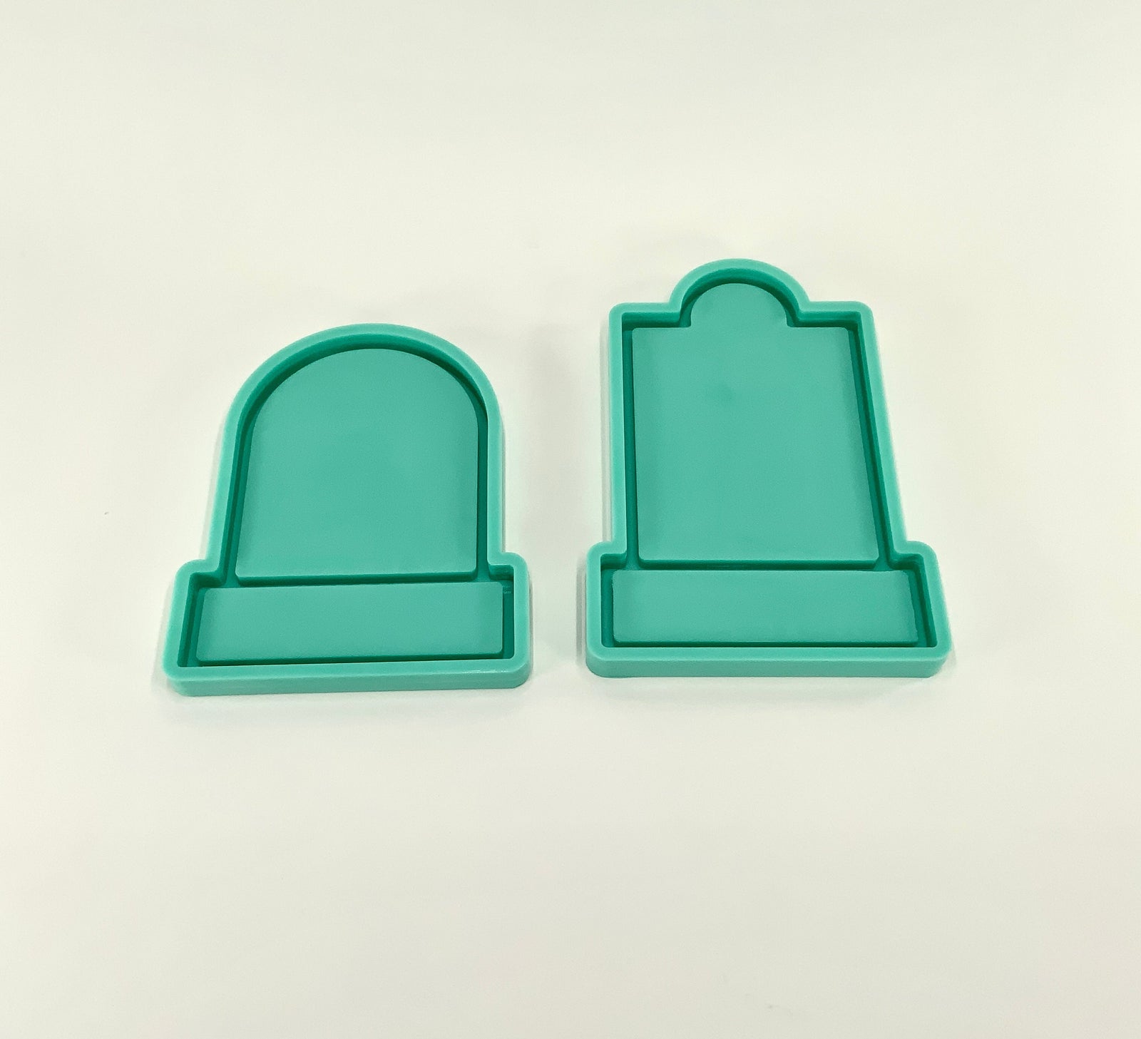 Gravestone Tray Mold | 6”x8” | 2 Styles | Spooky Mold, Halloween Mold