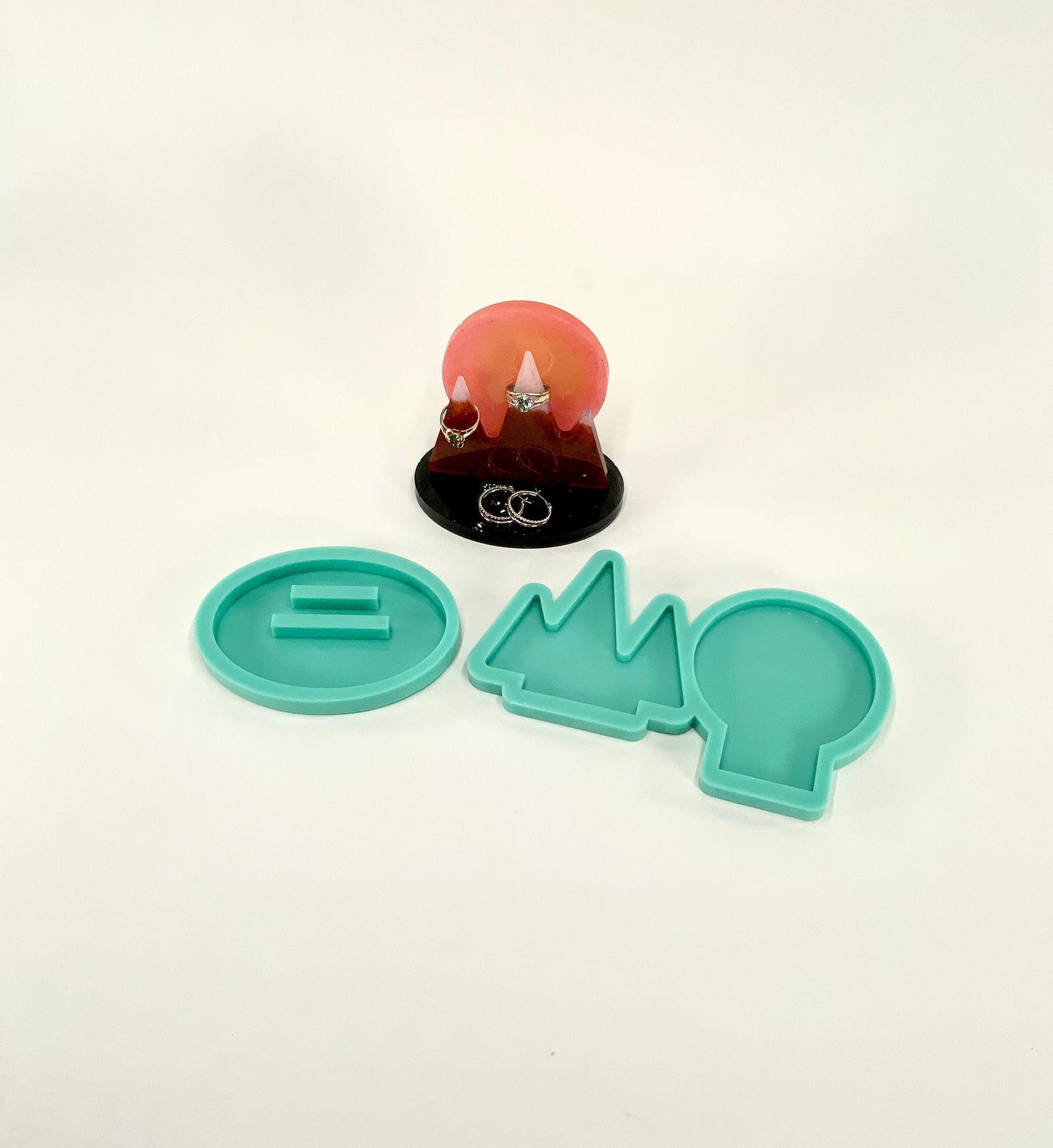 Ring Holder Mold, Mountain Ring Holder Mold