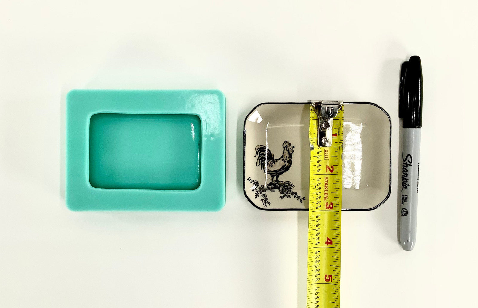 Rectangle Mold | 4”x 3” | Jewelry Dish Mold