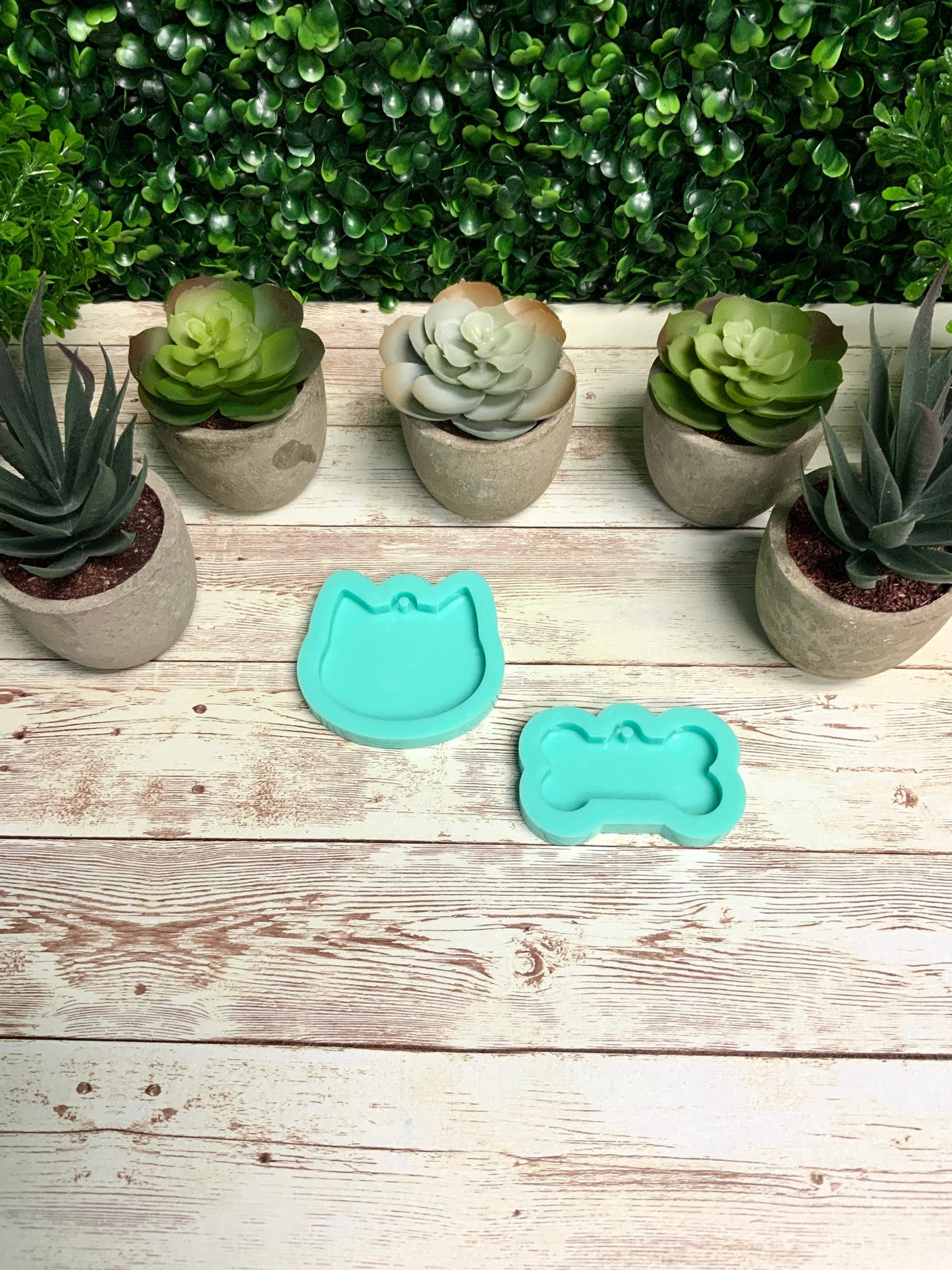 Dog Bone Mold, Cat Head Mold, Pet Tag Molds, Keychain Mold