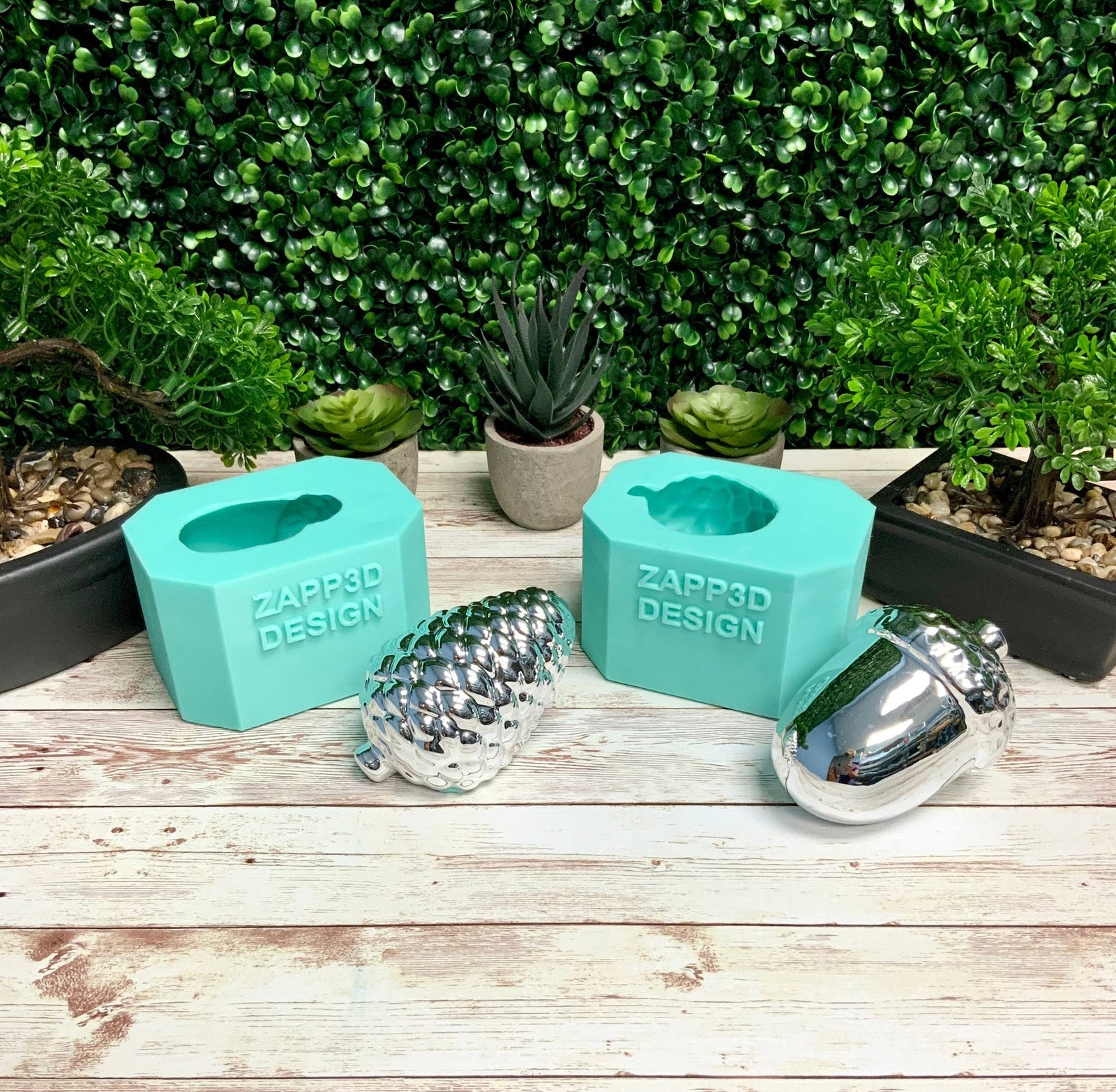 Acorn Mold, Pinecone Mold, Fall Mold