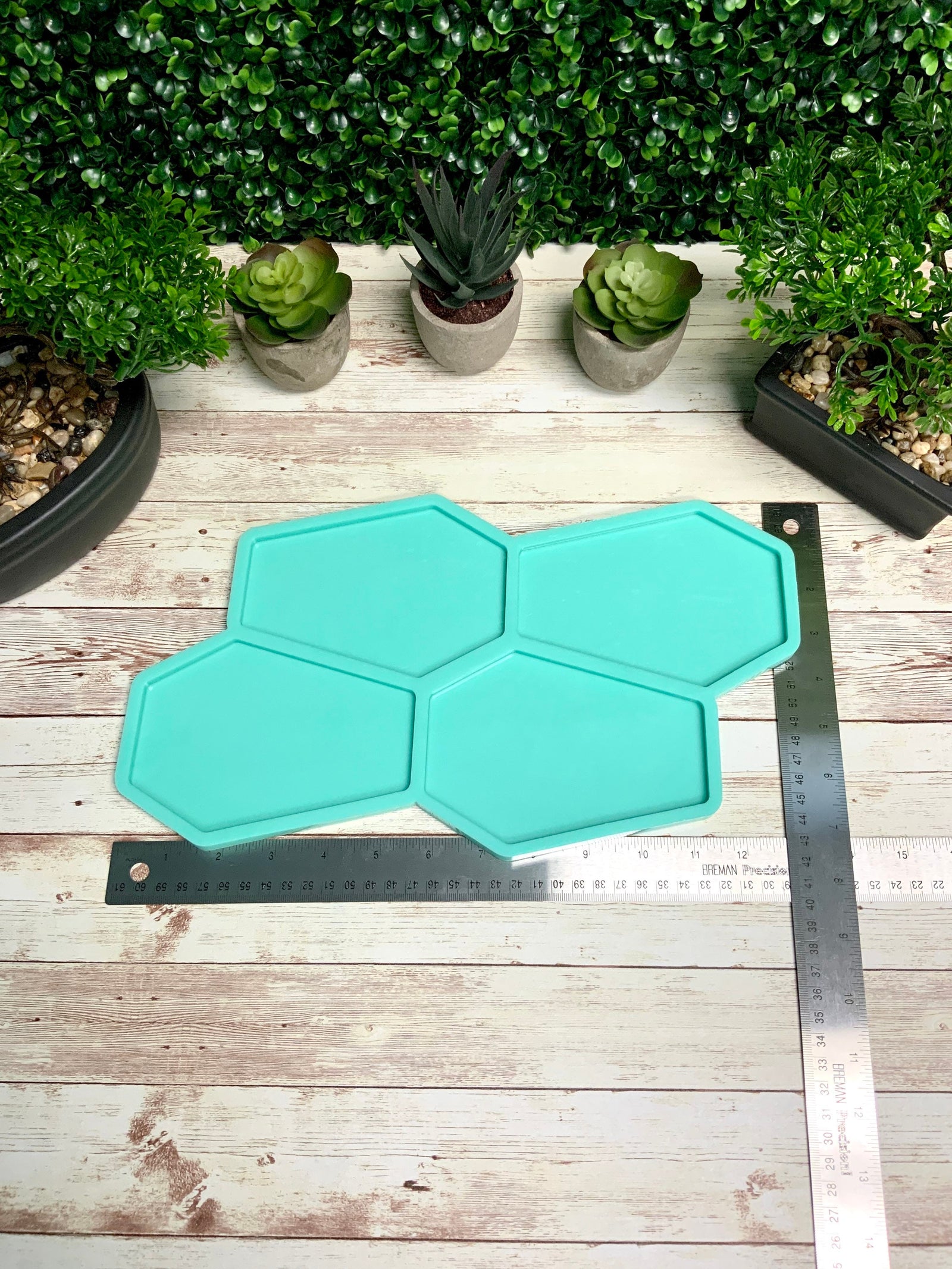 Coffin Coaster Mold Set | 4"x5.5" | Halloween Mold