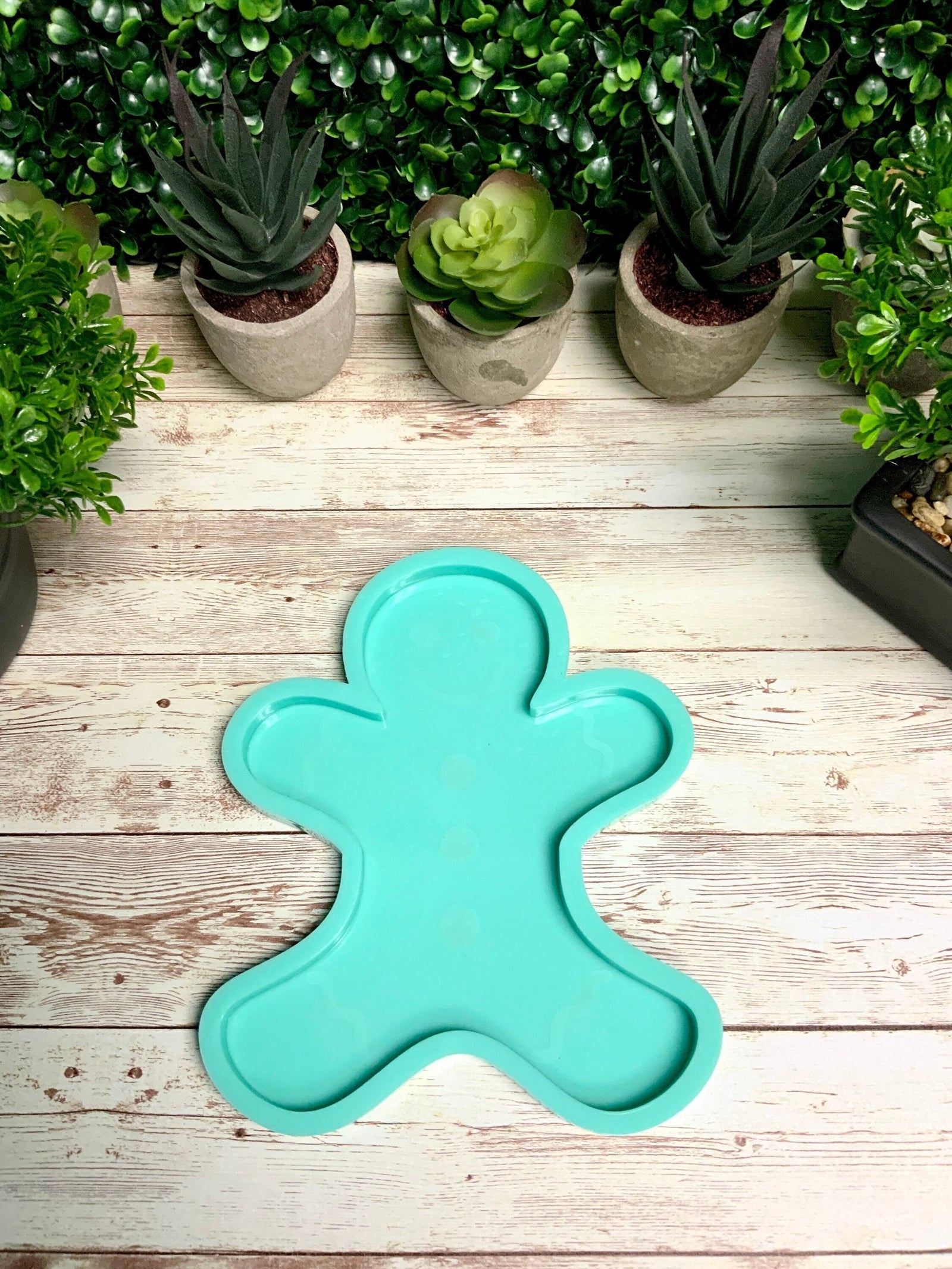 Gingerbread Man Mold | 7"x 5.5" | Christmas Mold